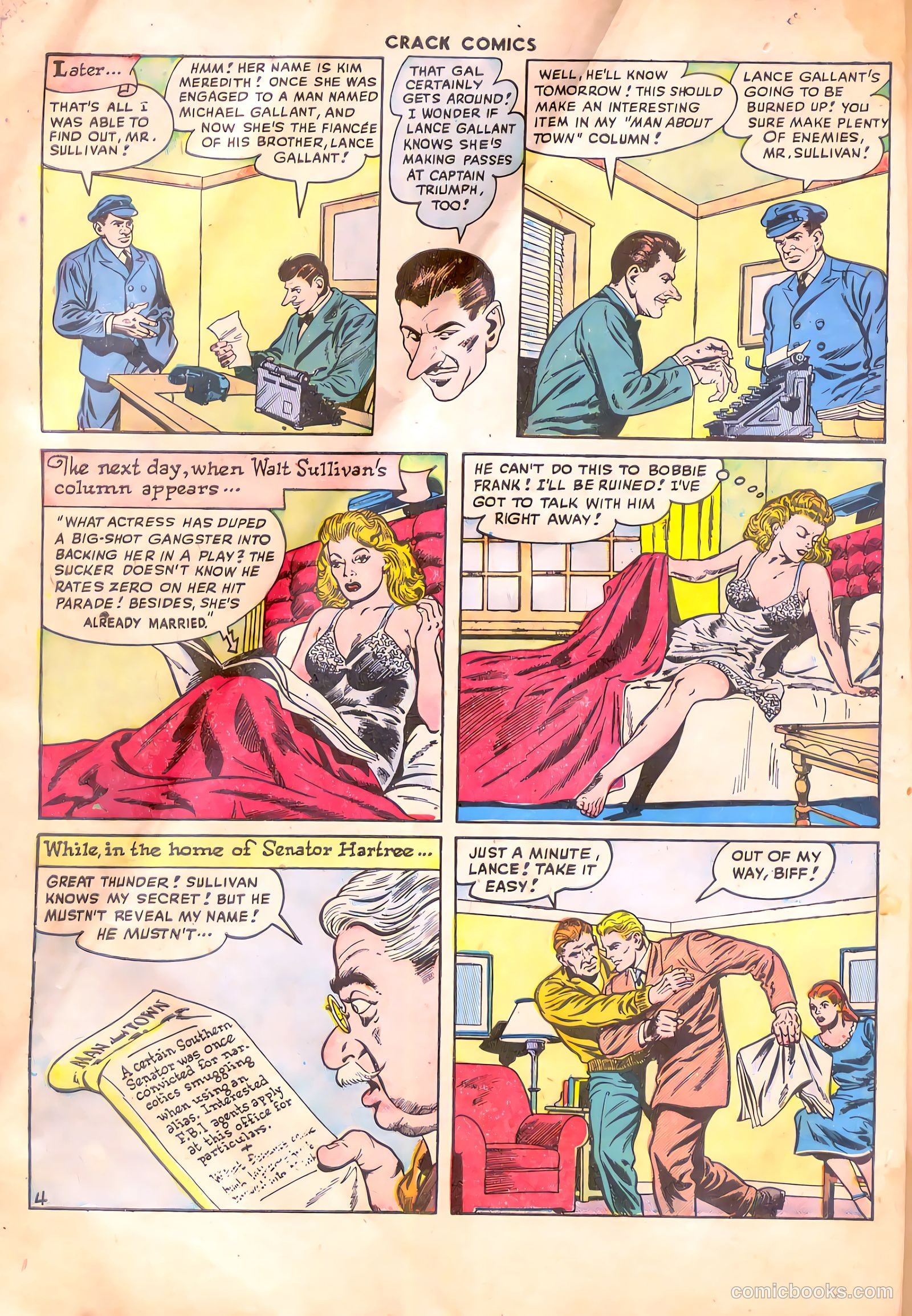 Crack Comics #56 (1948) — page 6 of 52