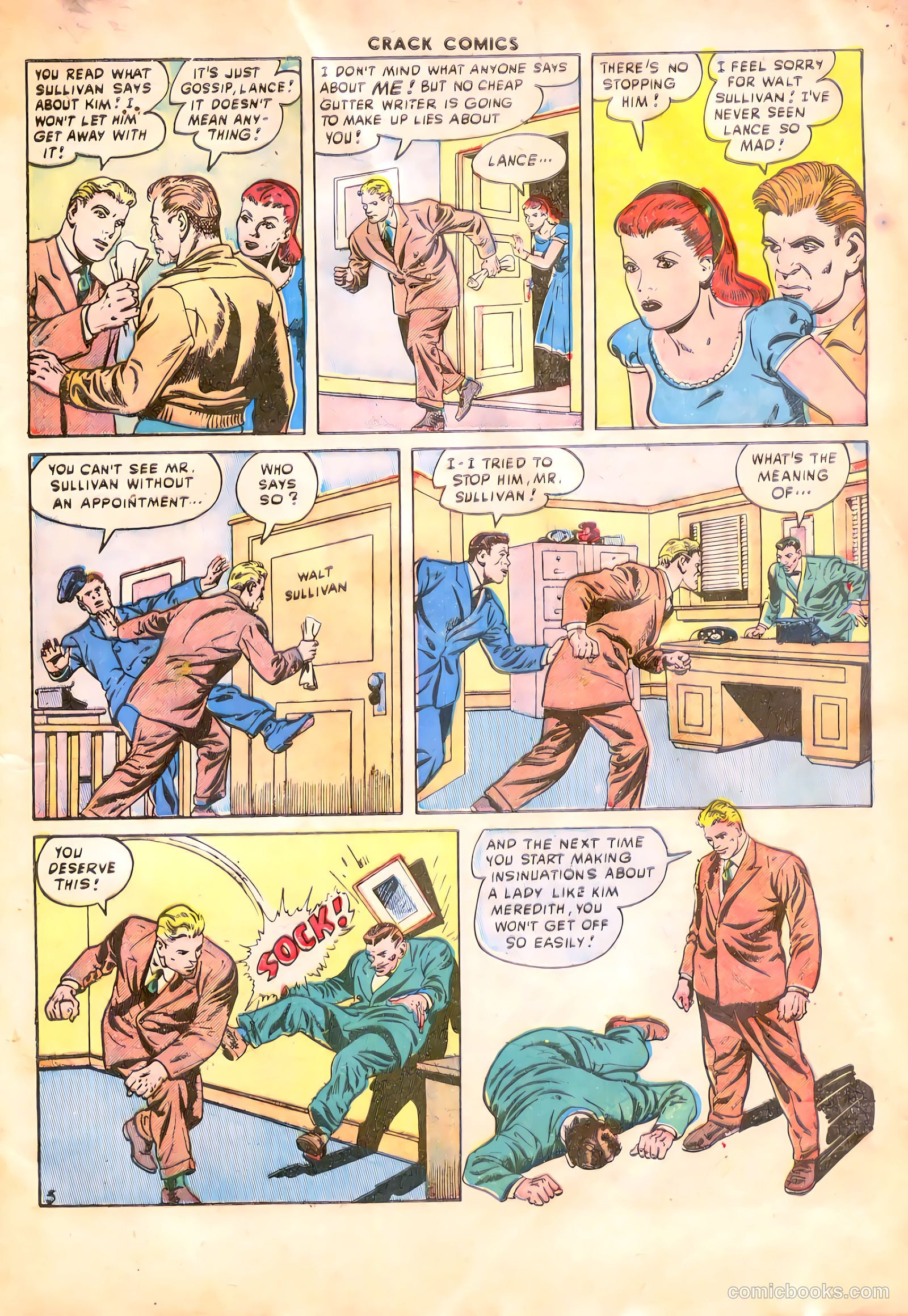 Crack Comics #56 (1948) — page 7 of 52
