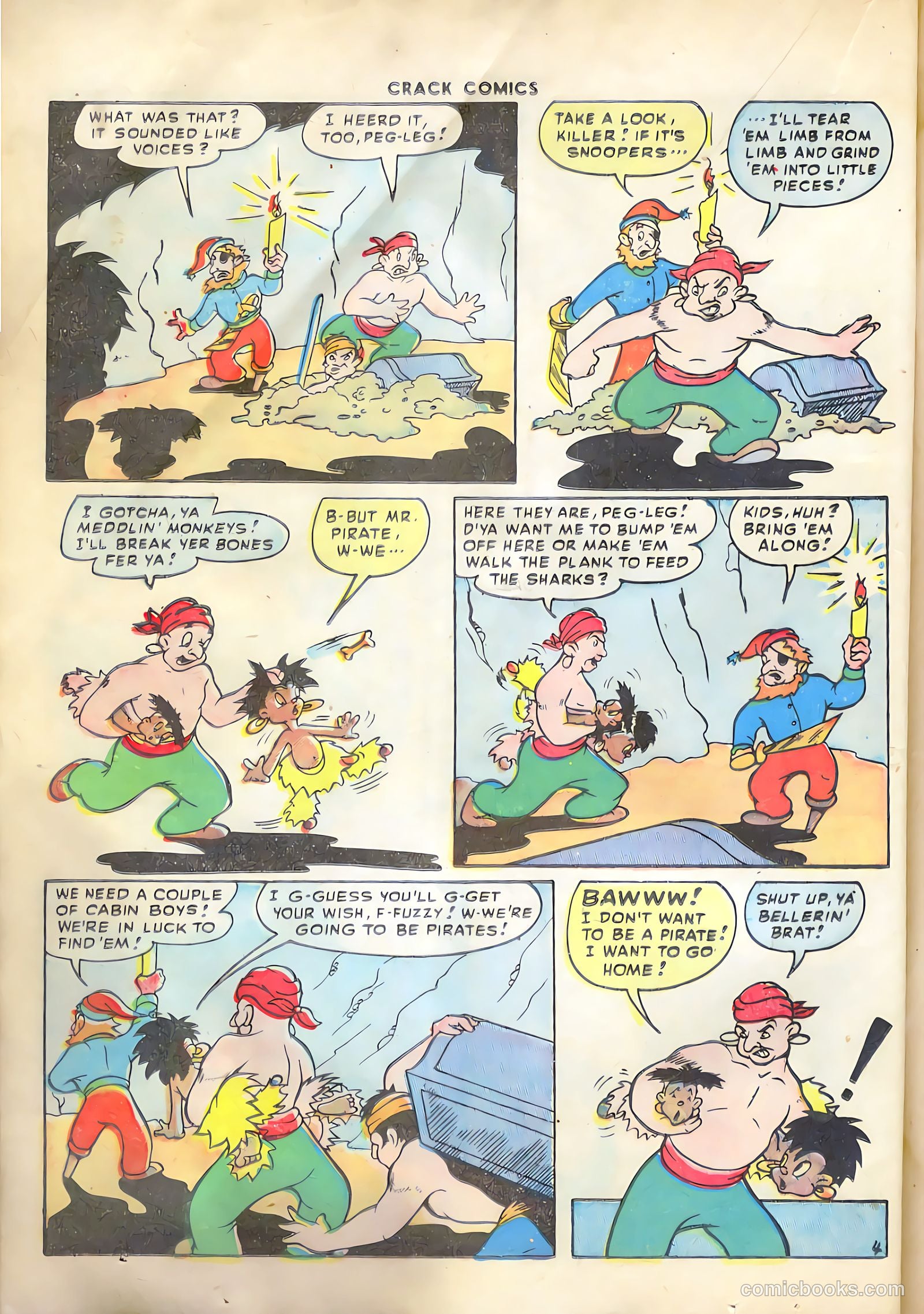 Crack Comics #56 (1948) — page 22 of 52