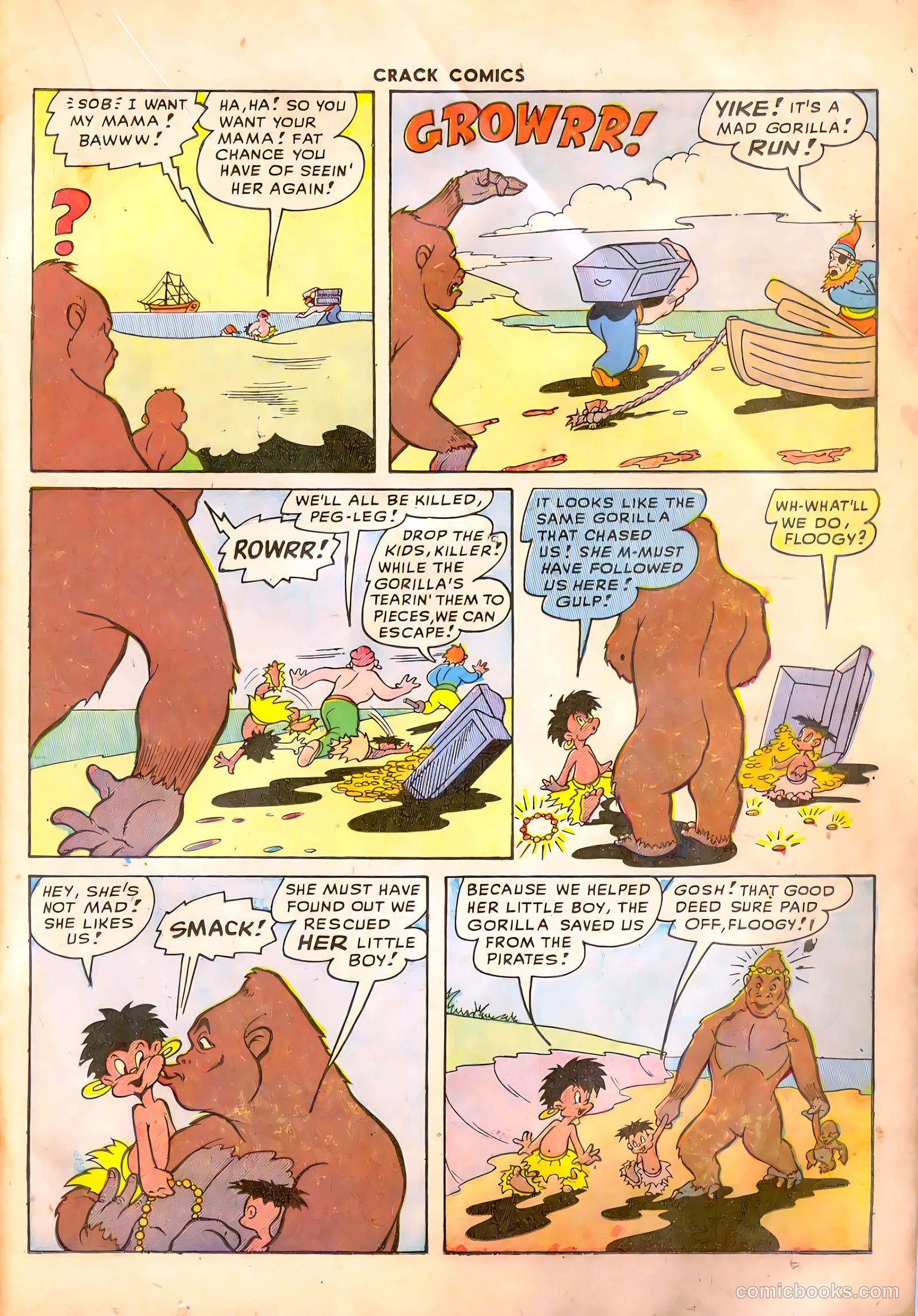 Crack Comics #56 (1948) — page 23 of 52