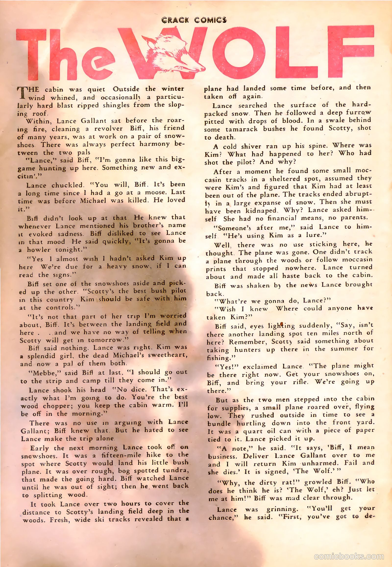 Crack Comics #56 (1948) — page 42 of 52