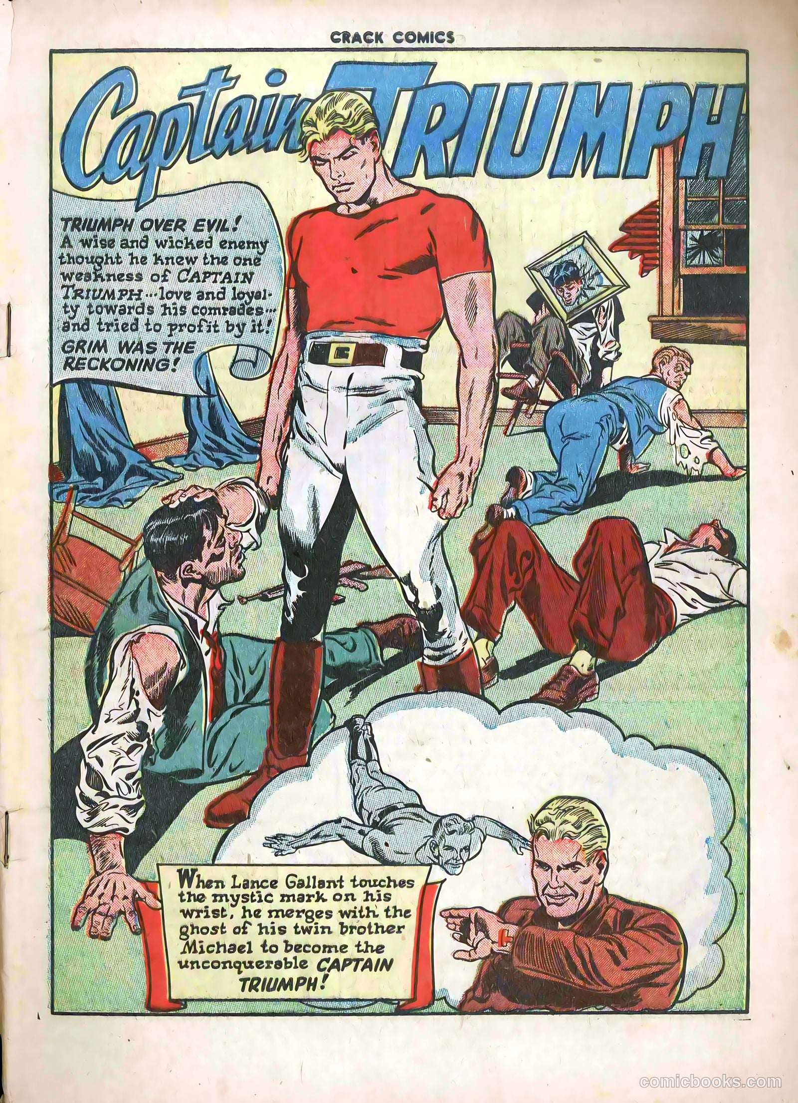 Crack Comics #58 (1949) — page 3 of 52