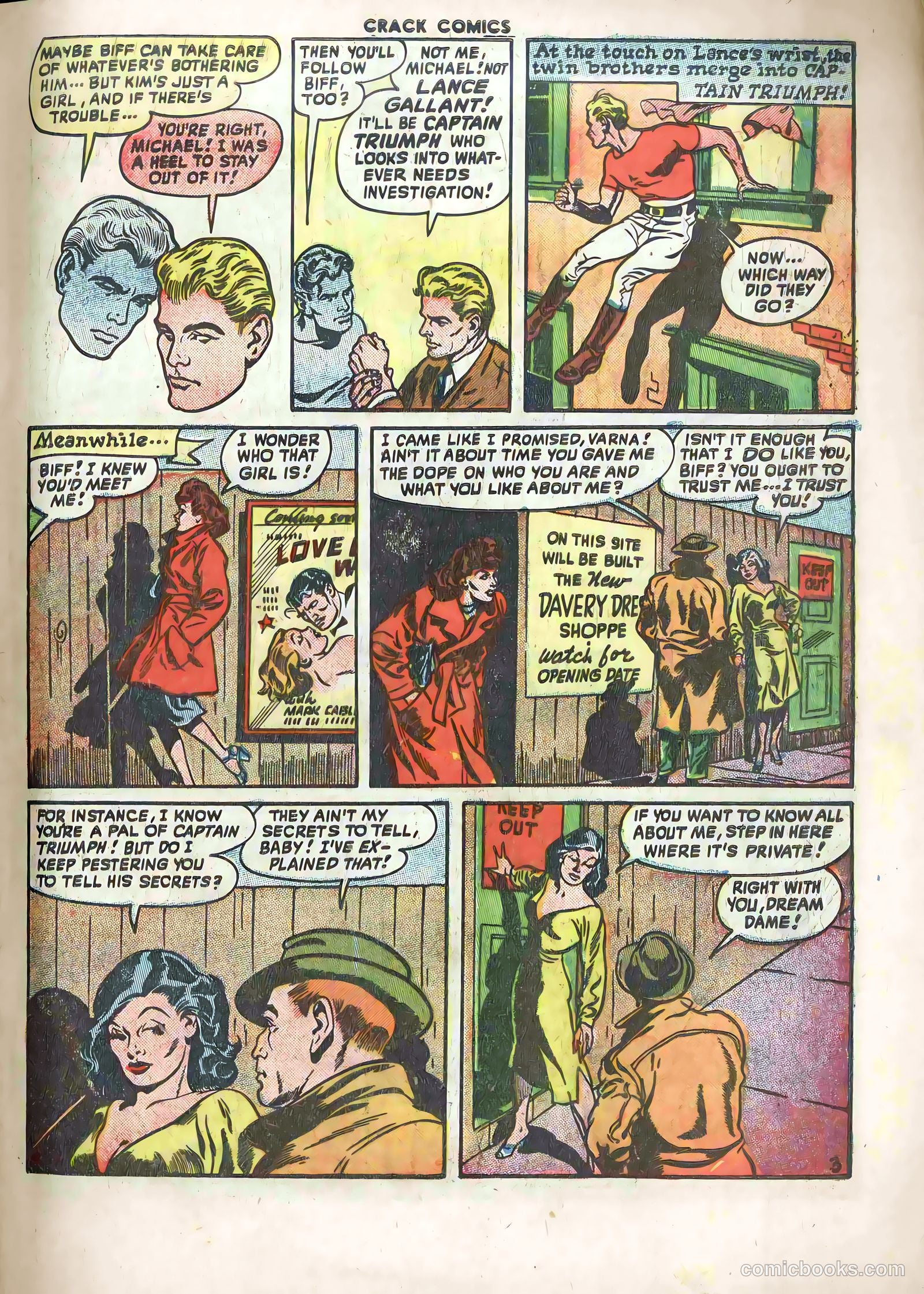 Crack Comics #58 (1949) — page 5 of 52