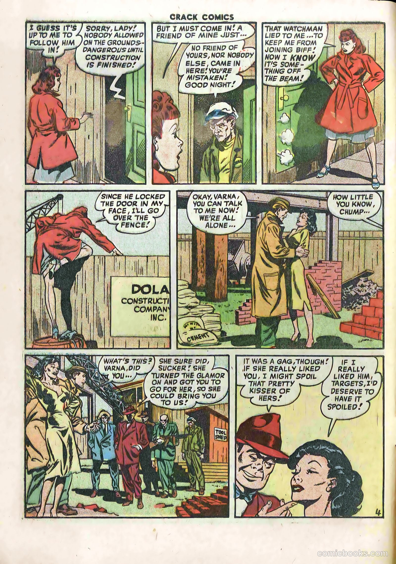 Crack Comics #58 (1949) — page 6 of 52