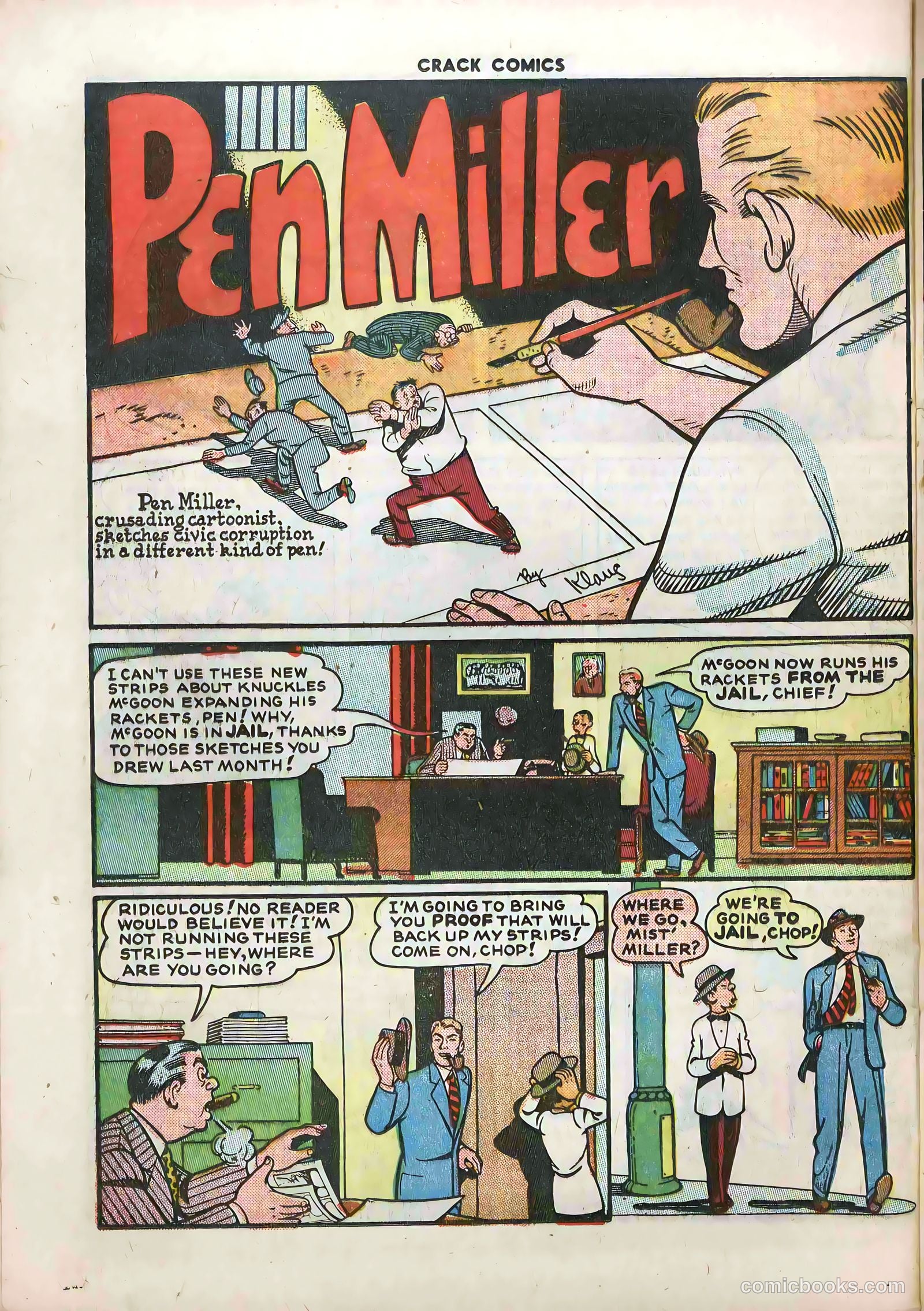 Crack Comics #58 (1949) — page 32 of 52