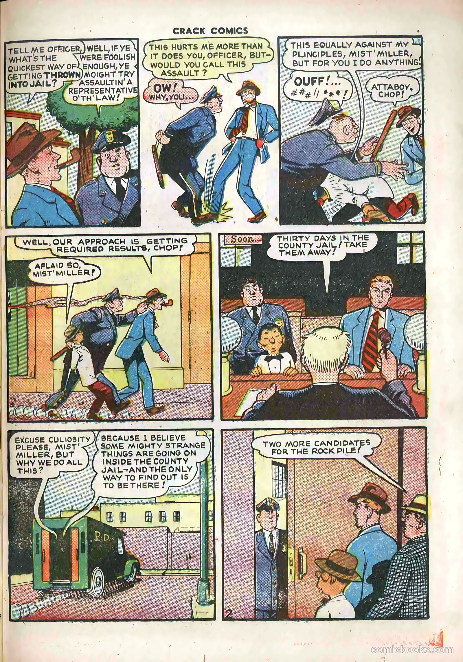 Crack Comics #58 (1949) — page 33 of 52