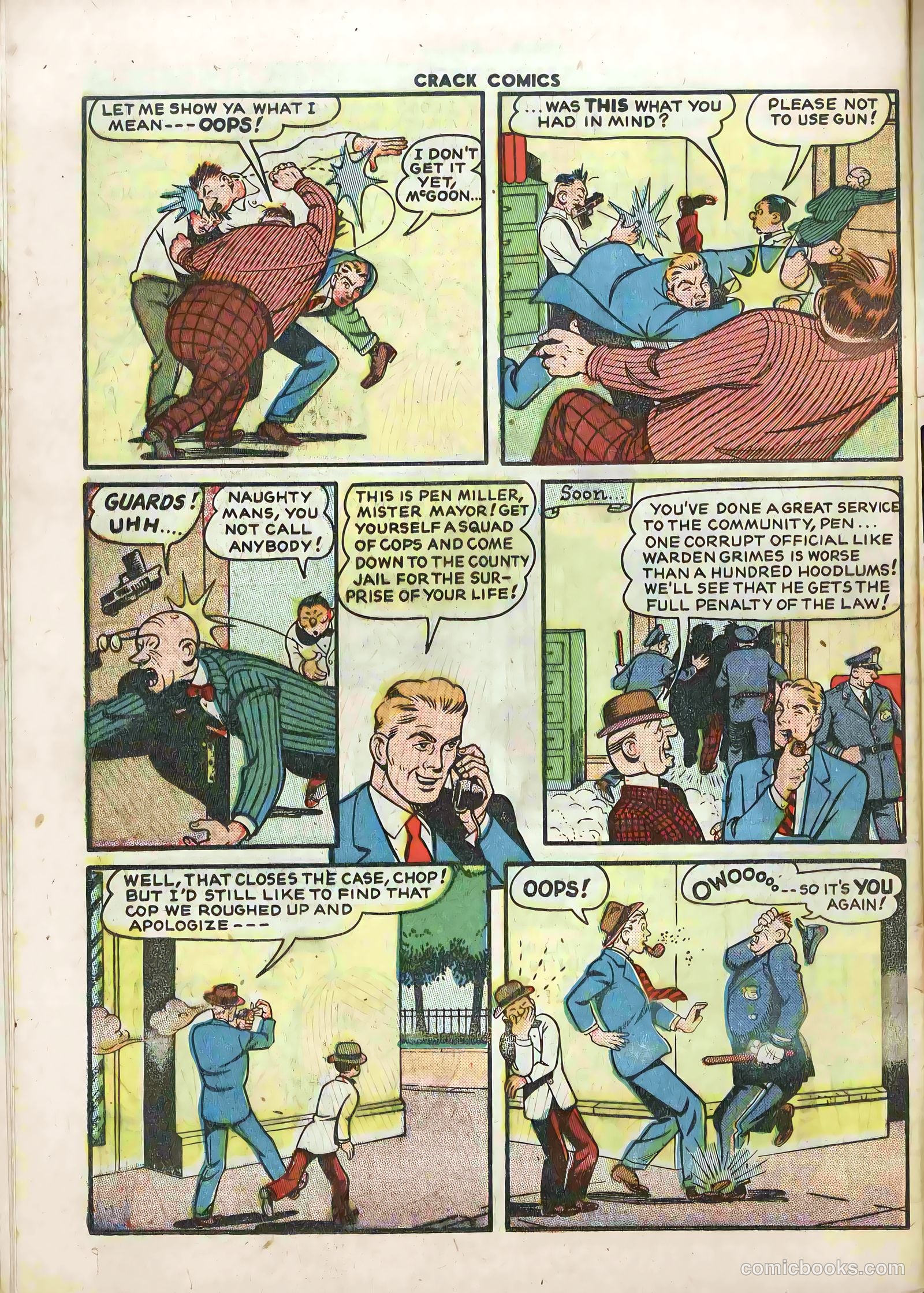 Crack Comics #58 (1949) — page 36 of 52
