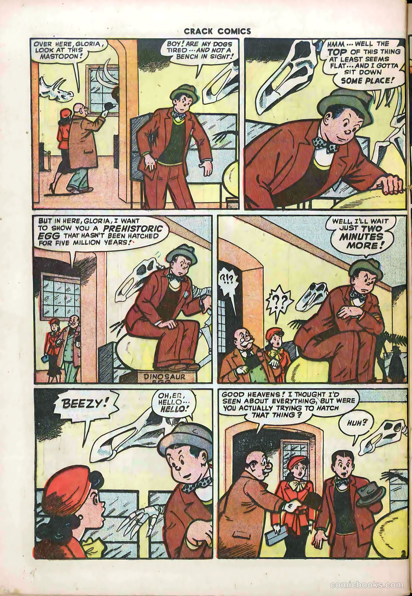 Crack Comics #58 (1949) — page 38 of 52