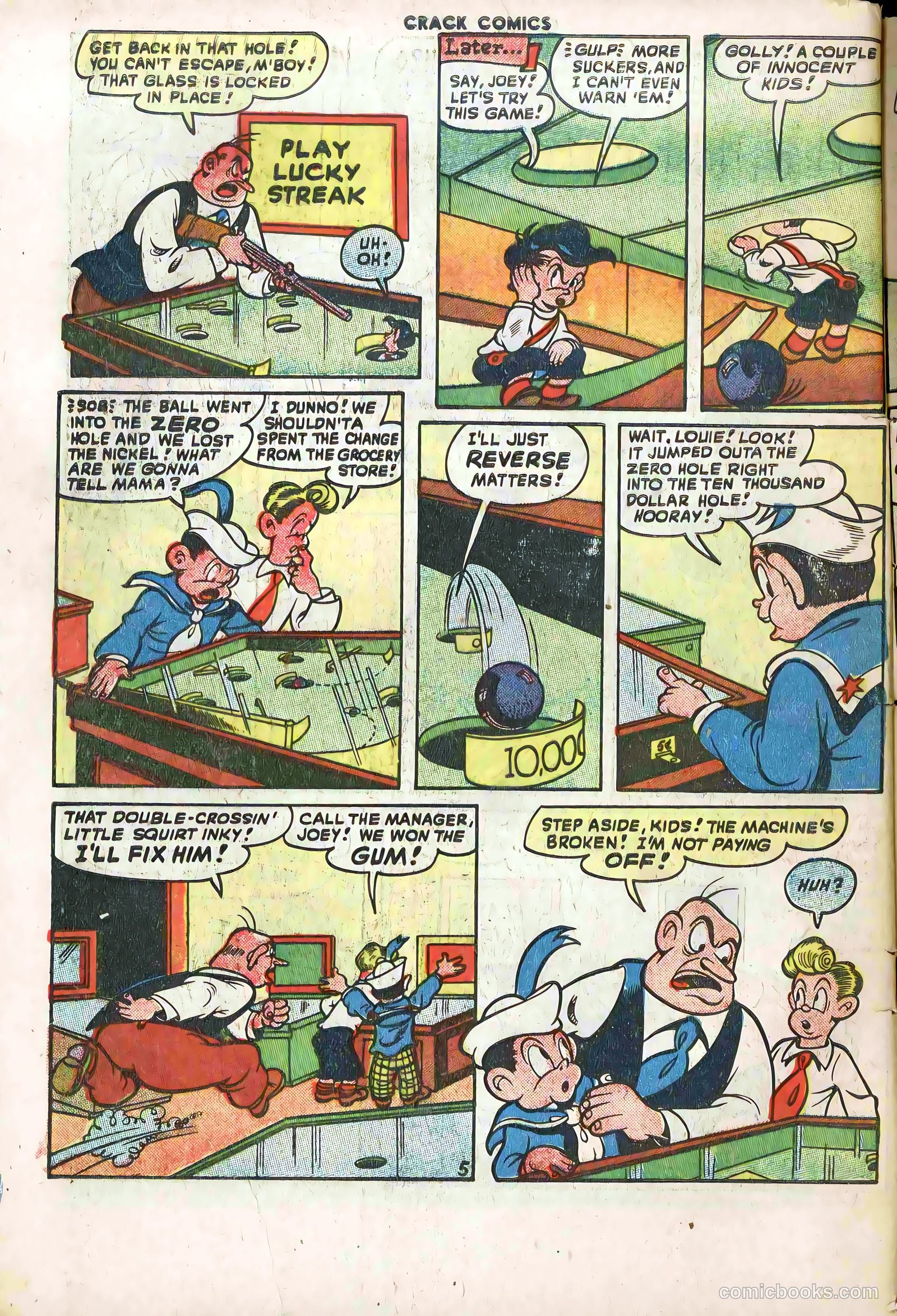 Crack Comics #58 (1949) — page 48 of 52