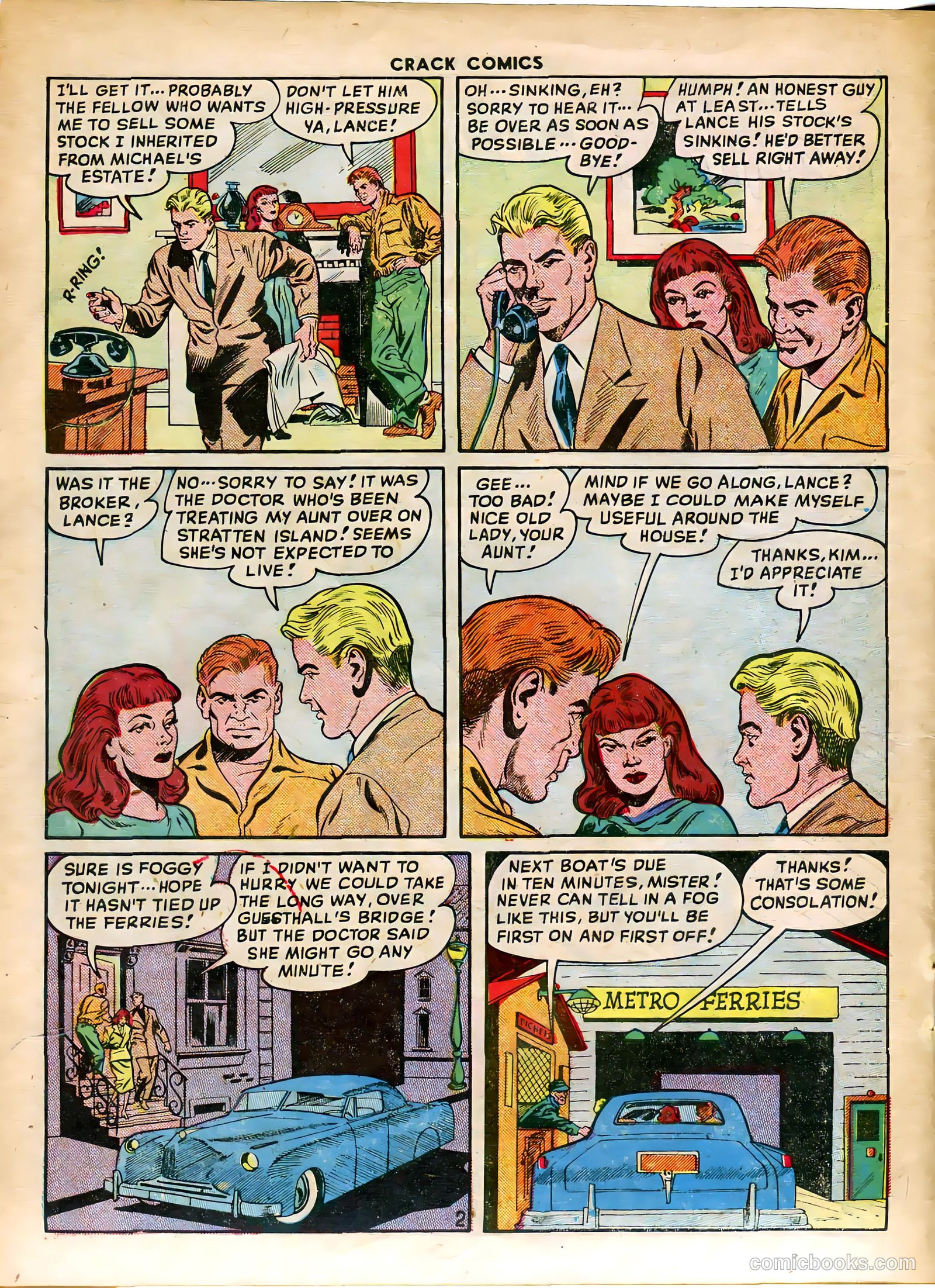 Crack Comics #59 (1949) — page 4 of 52