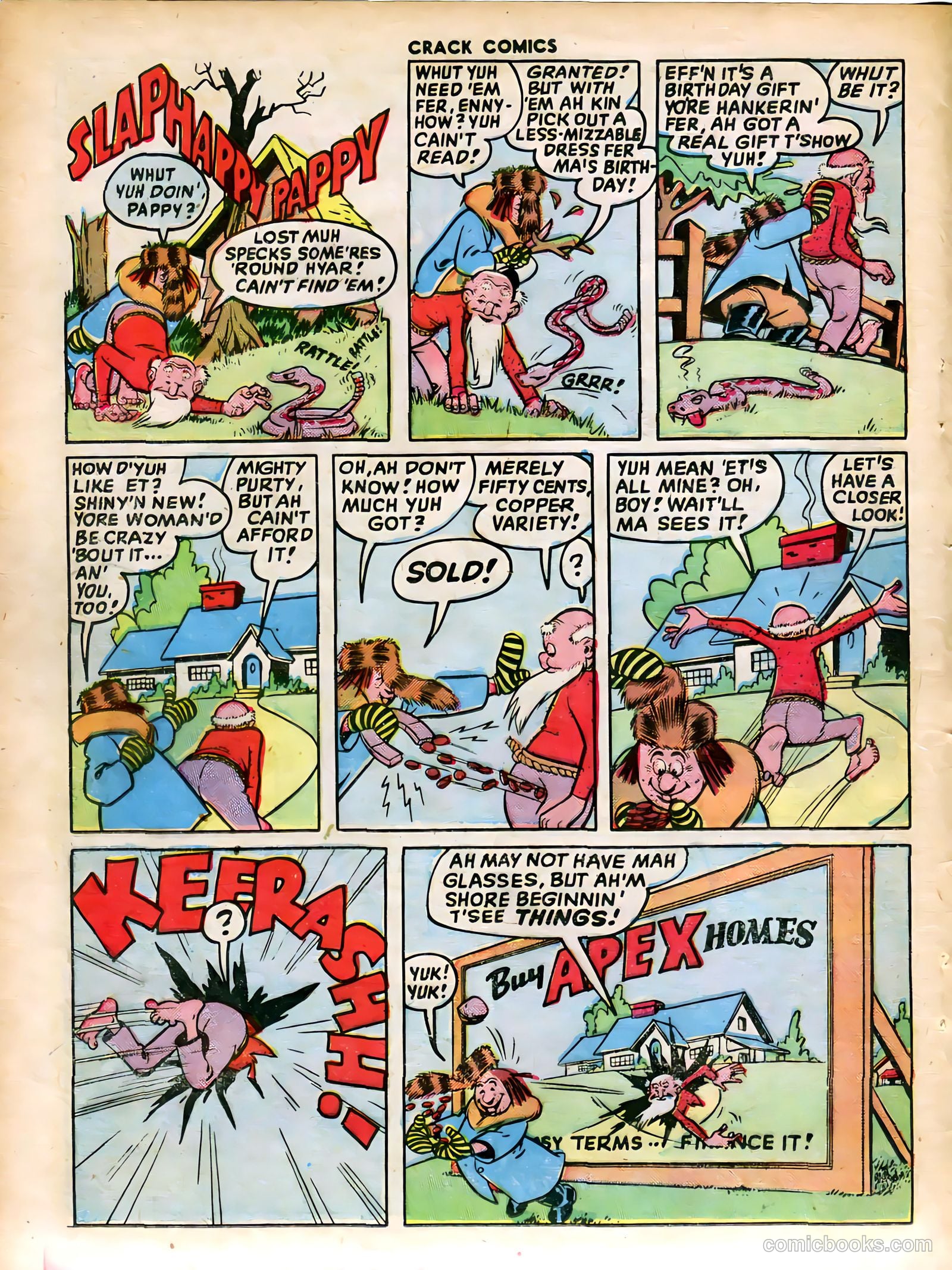 Crack Comics #59 (1949) — page 18 of 52