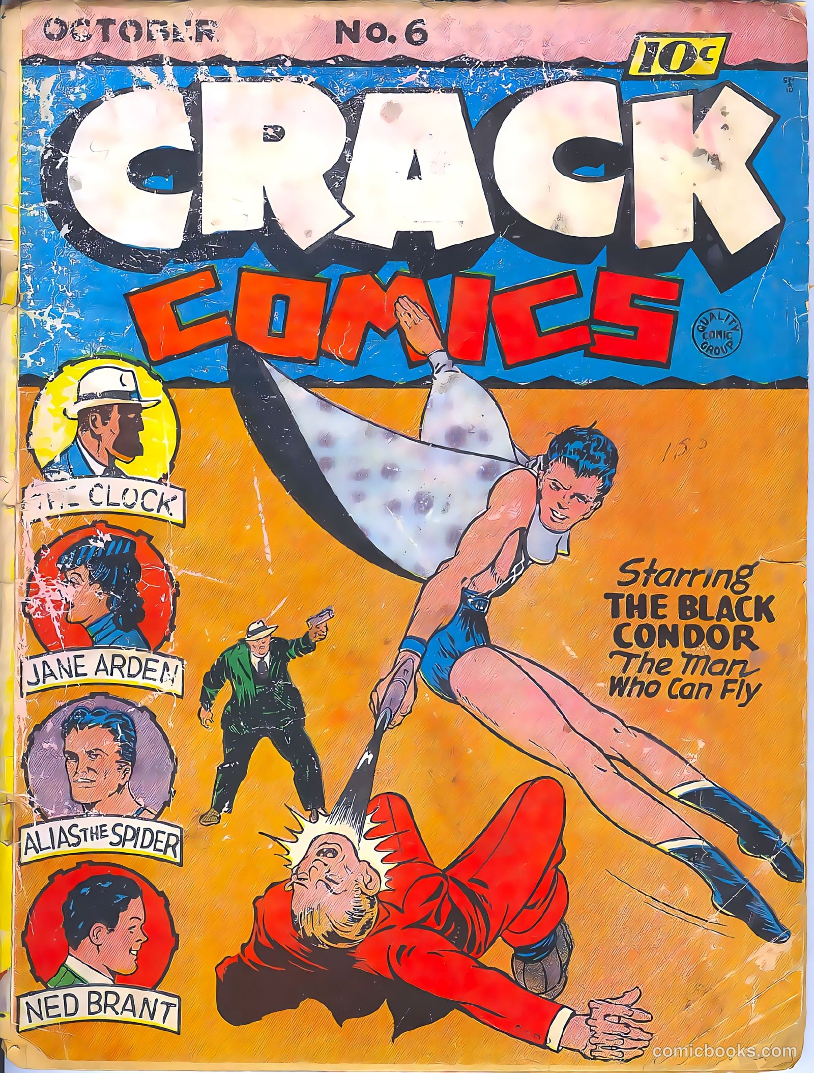 Crack Comics #6 (1940) — page 2 of 70