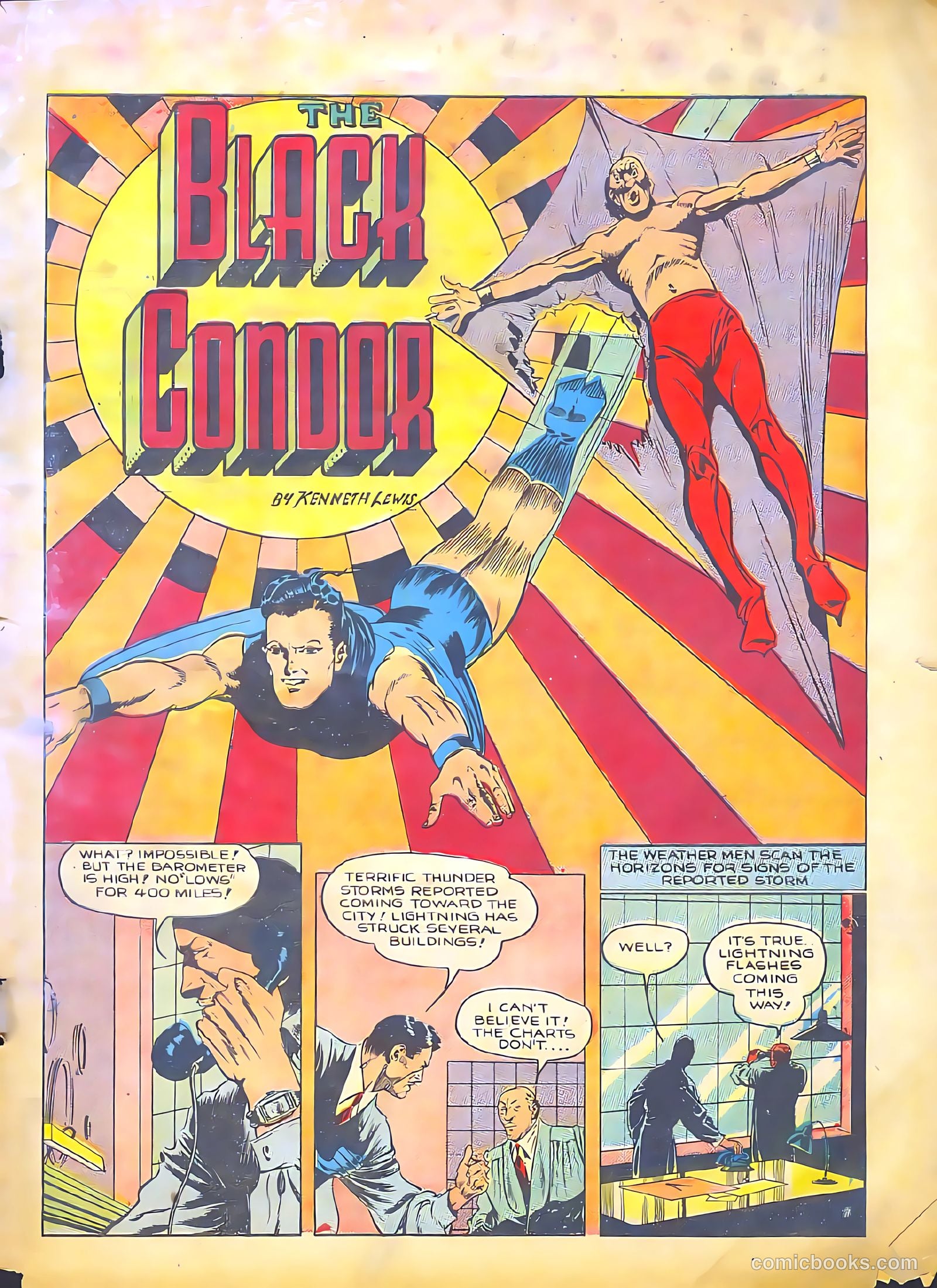 Crack Comics #6 (1940) — page 4 of 70