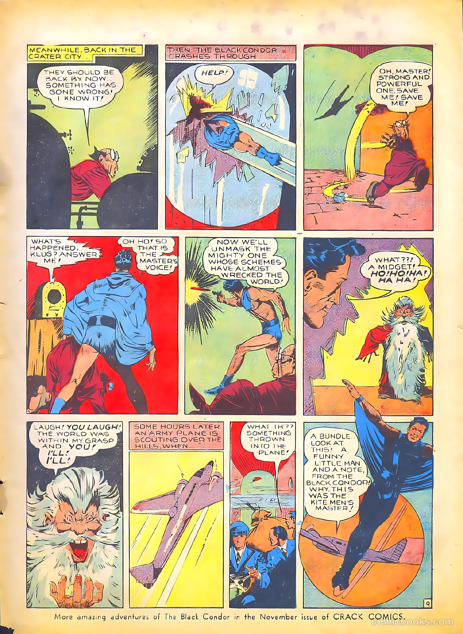 Crack Comics #6 (1940) — page 12 of 70