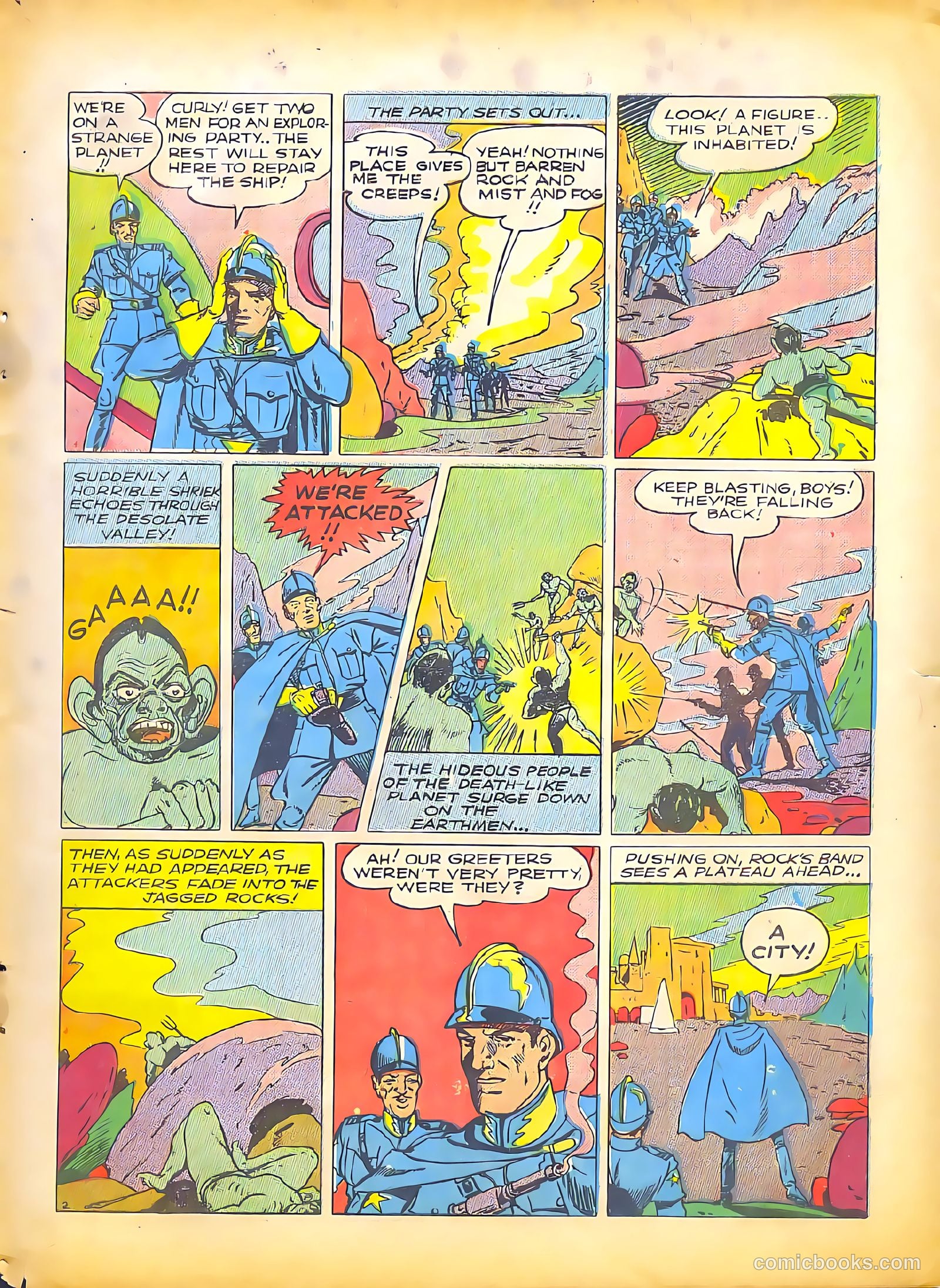 Crack Comics #6 (1940) — page 16 of 70