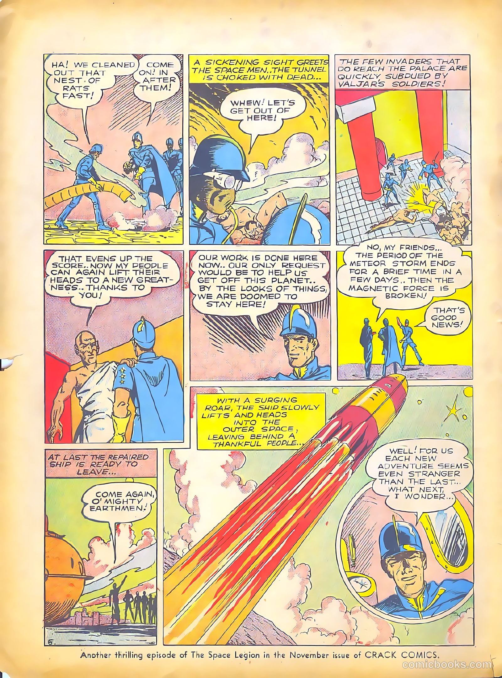 Crack Comics #6 (1940) — page 19 of 70