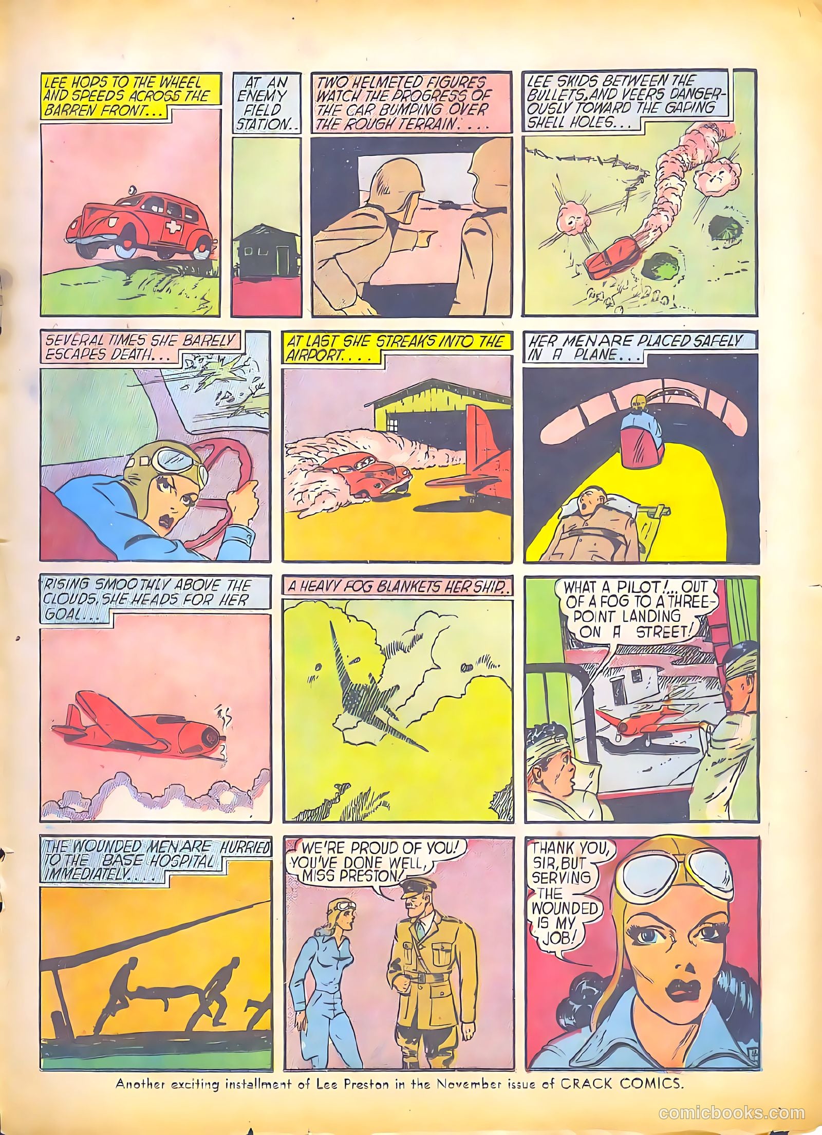 Crack Comics #6 (1940) — page 34 of 70