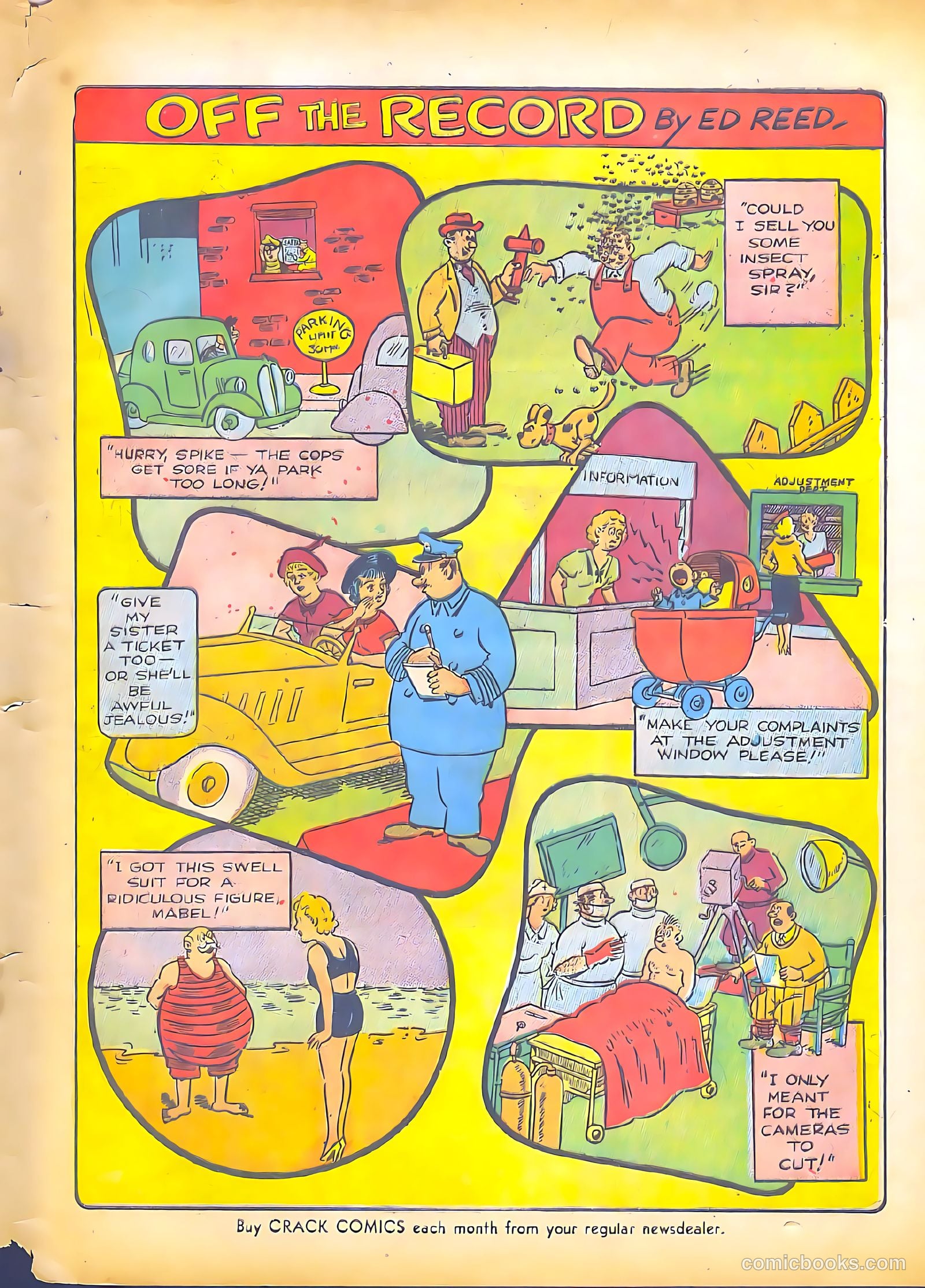 Crack Comics #6 (1940) — page 58 of 70