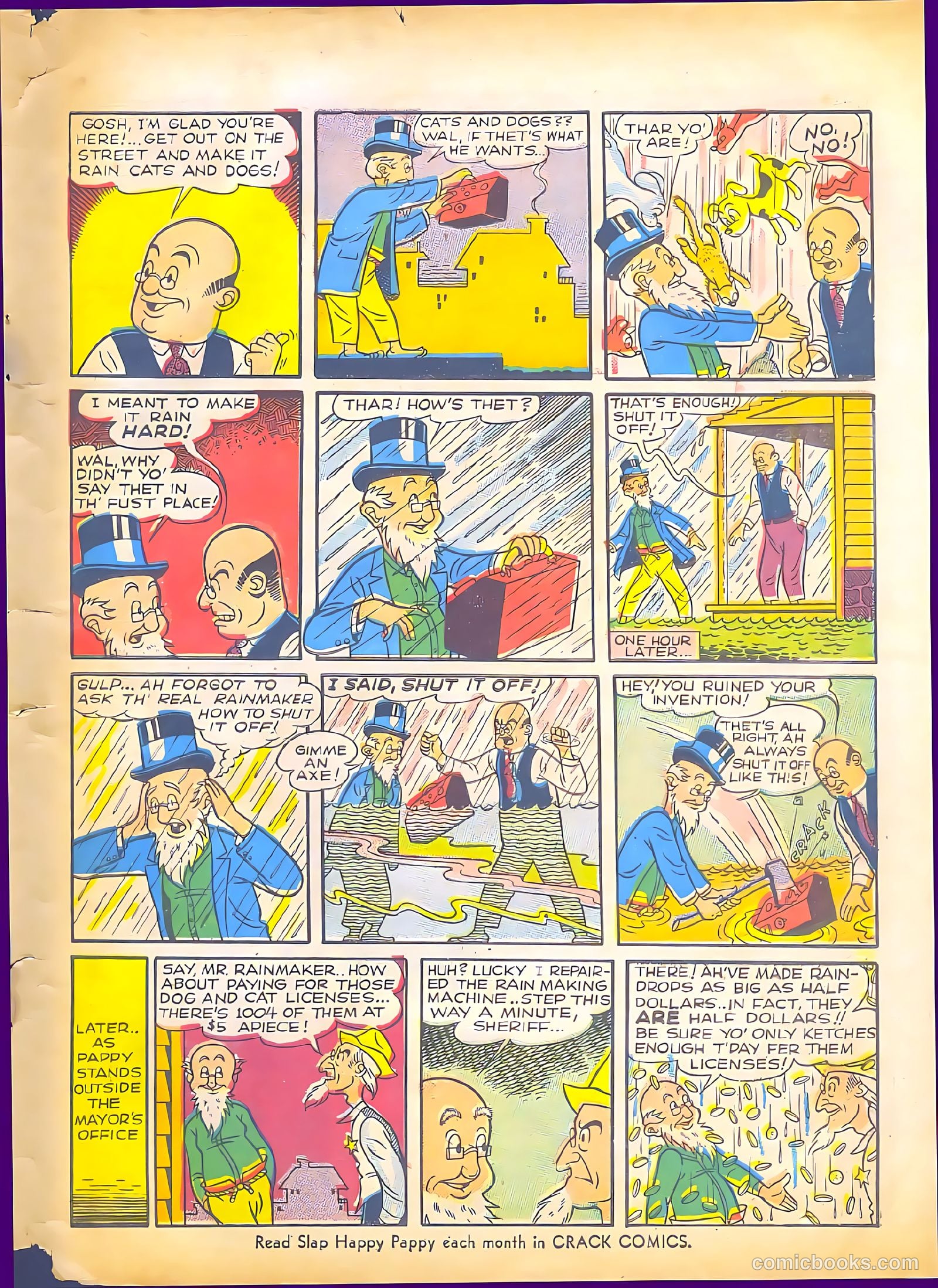 Crack Comics #6 (1940) — page 60 of 70