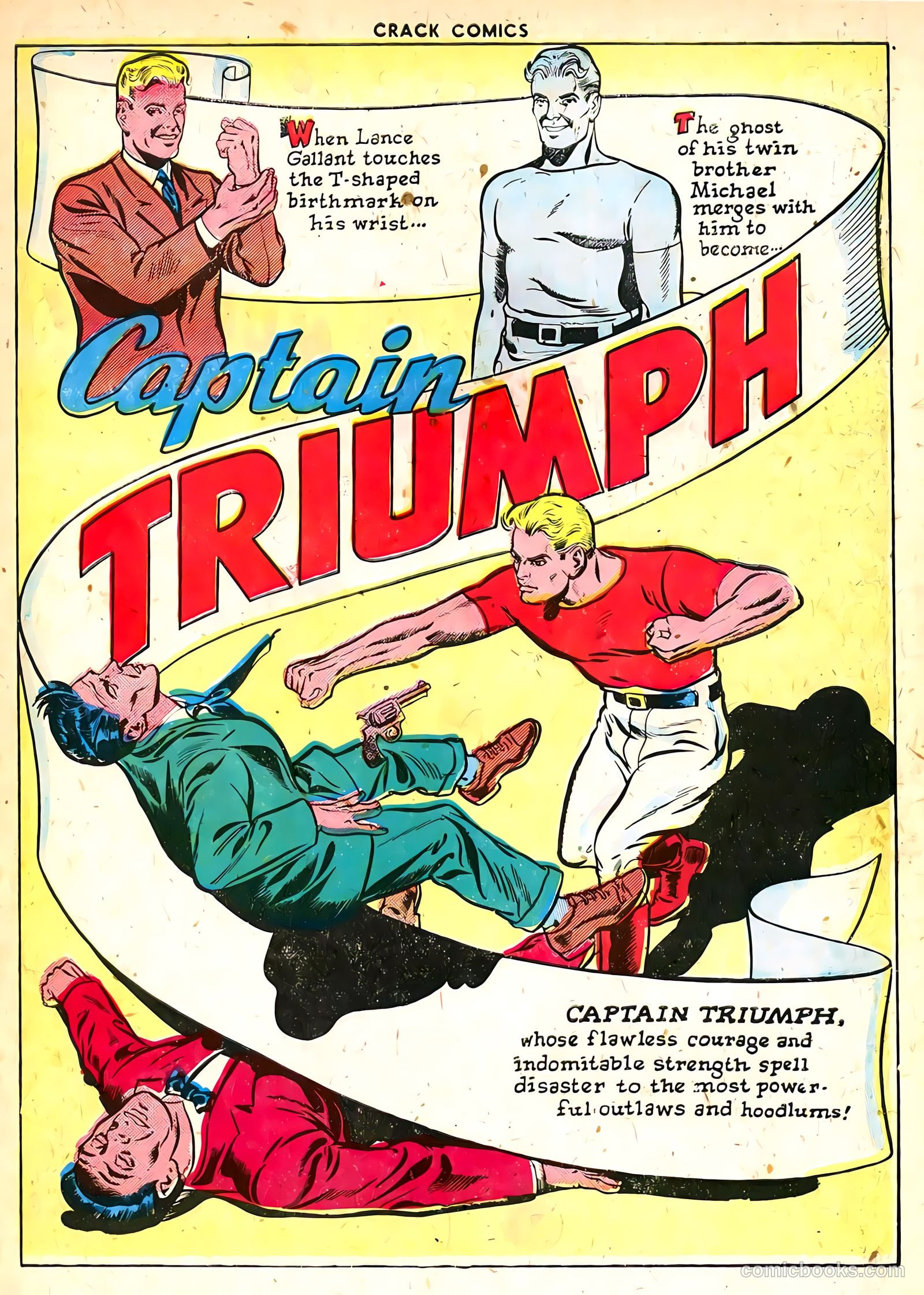 Crack Comics #60 (1949) — page 3 of 36