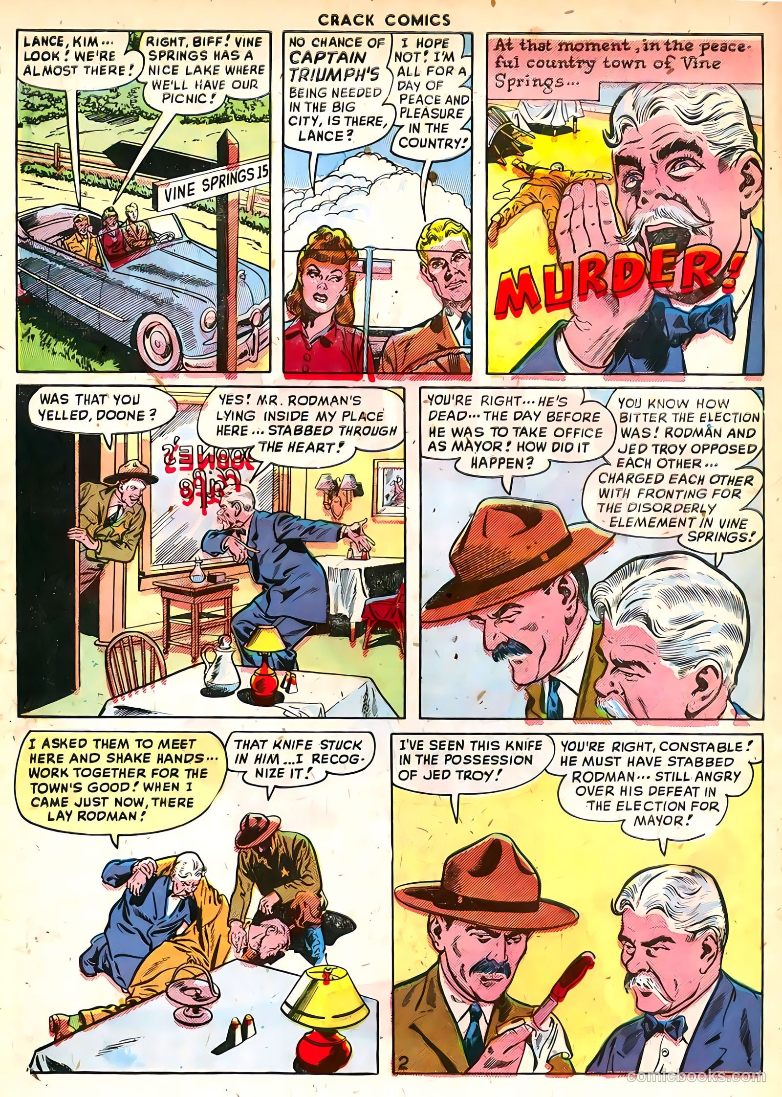 Crack Comics #60 (1949) — page 4 of 36