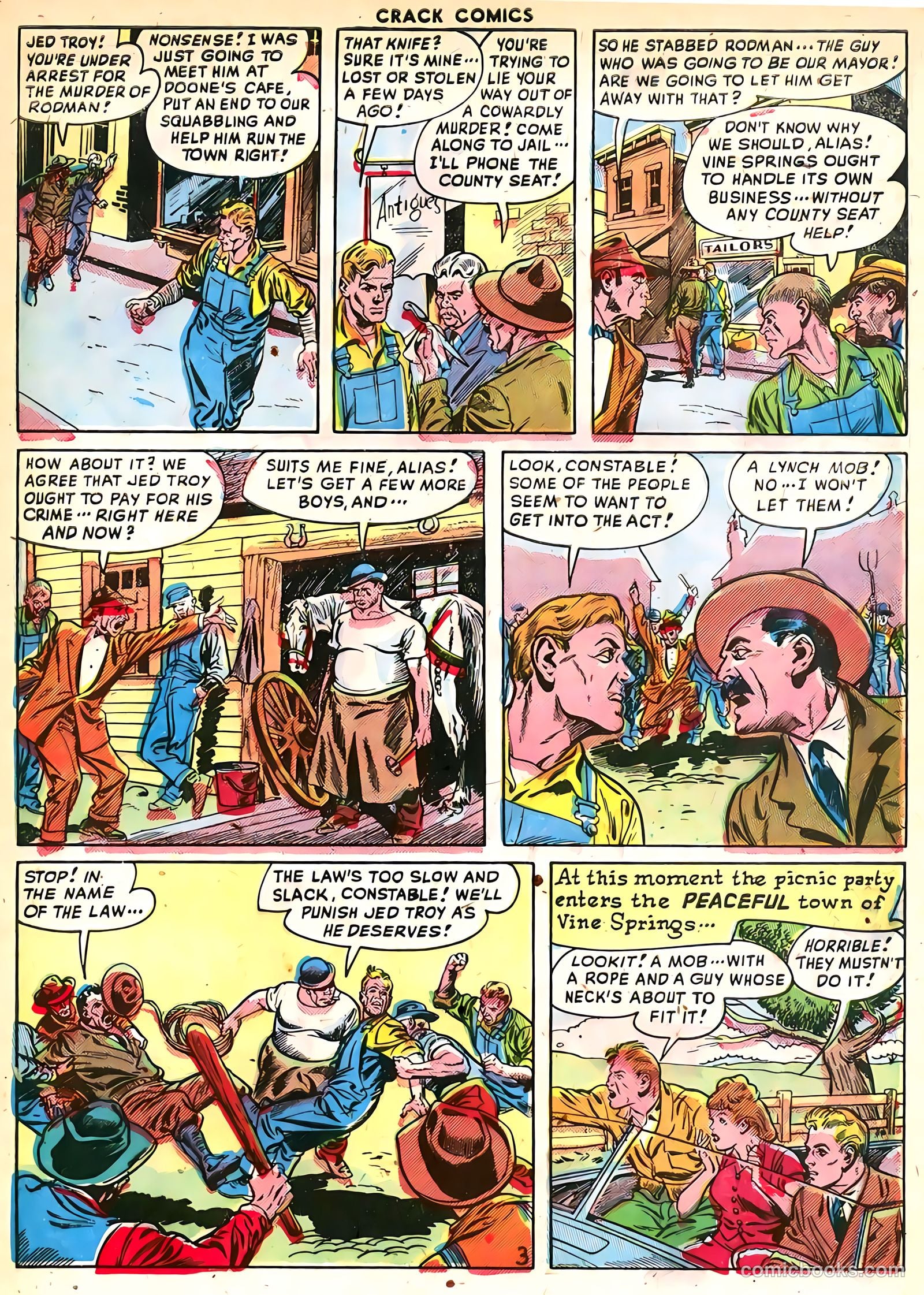 Crack Comics #60 (1949) — page 5 of 36