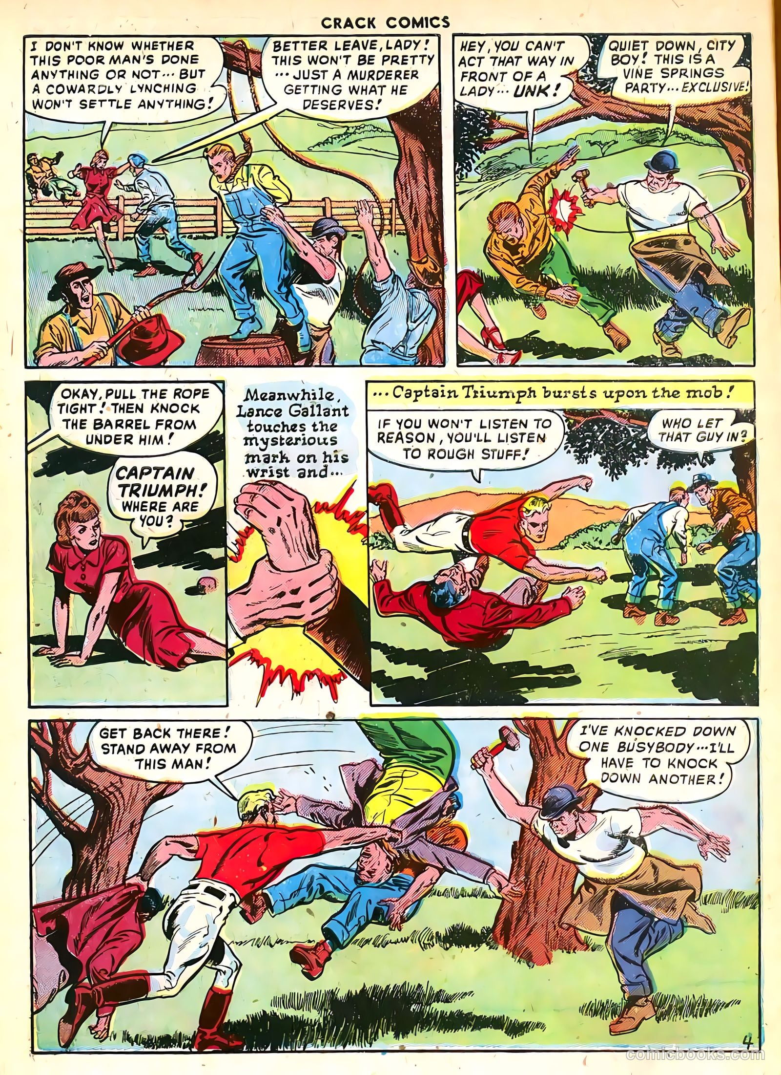 Crack Comics #60 (1949) — page 6 of 36