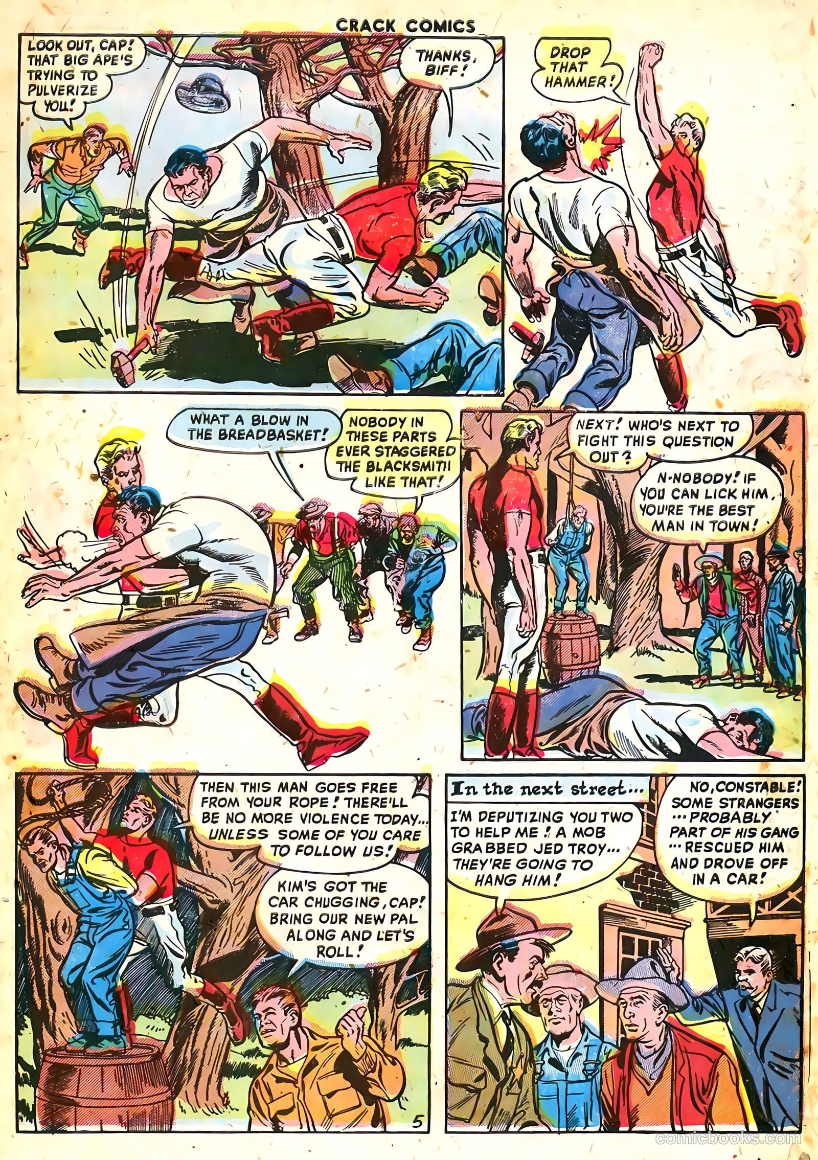 Crack Comics #60 (1949) — page 7 of 36