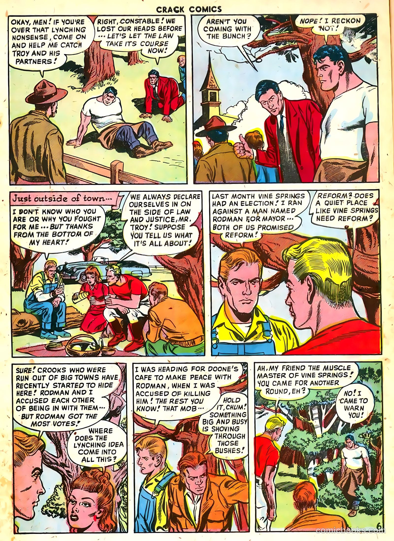 Crack Comics #60 (1949) — page 8 of 36