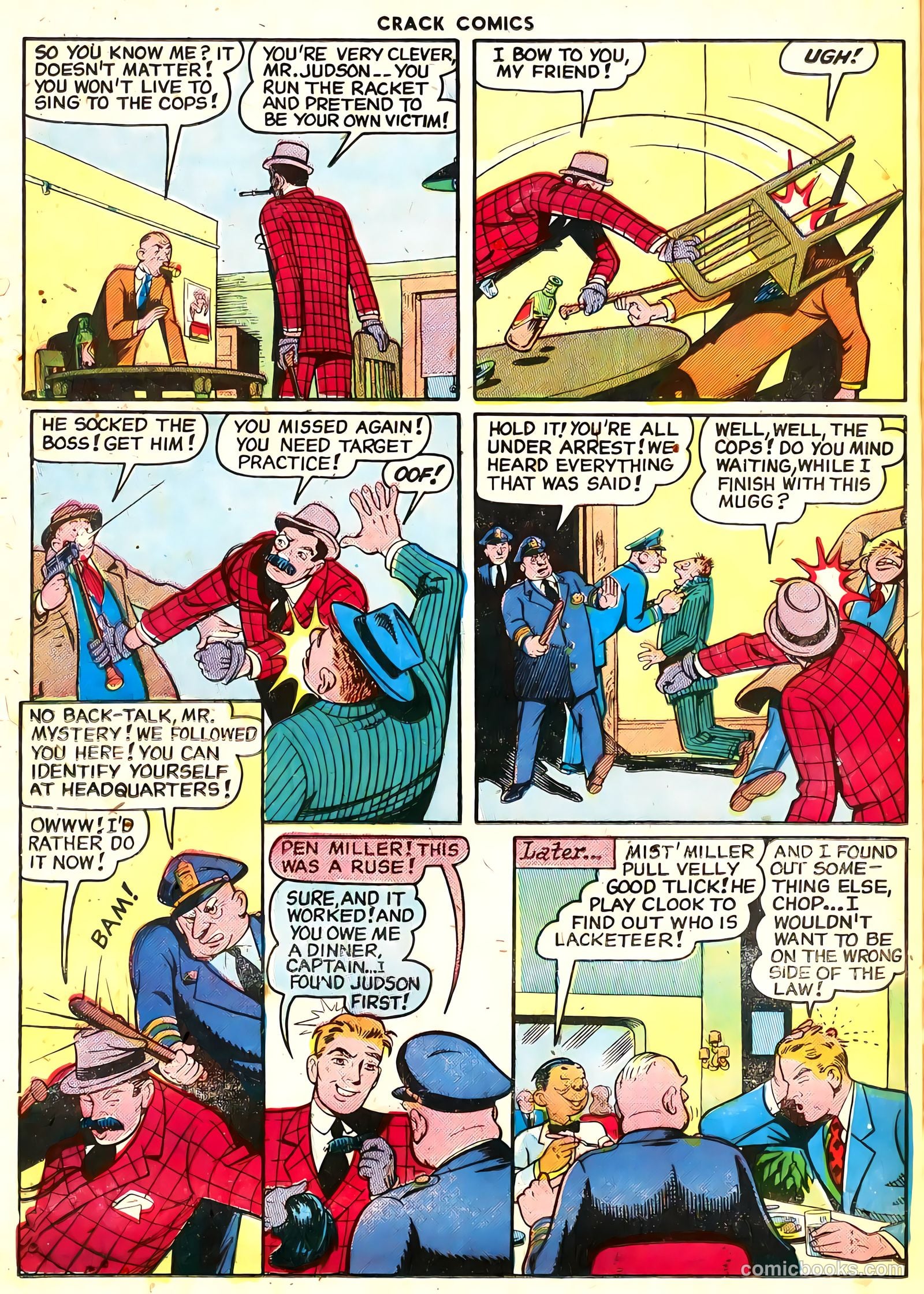 Crack Comics #60 (1949) — page 20 of 36