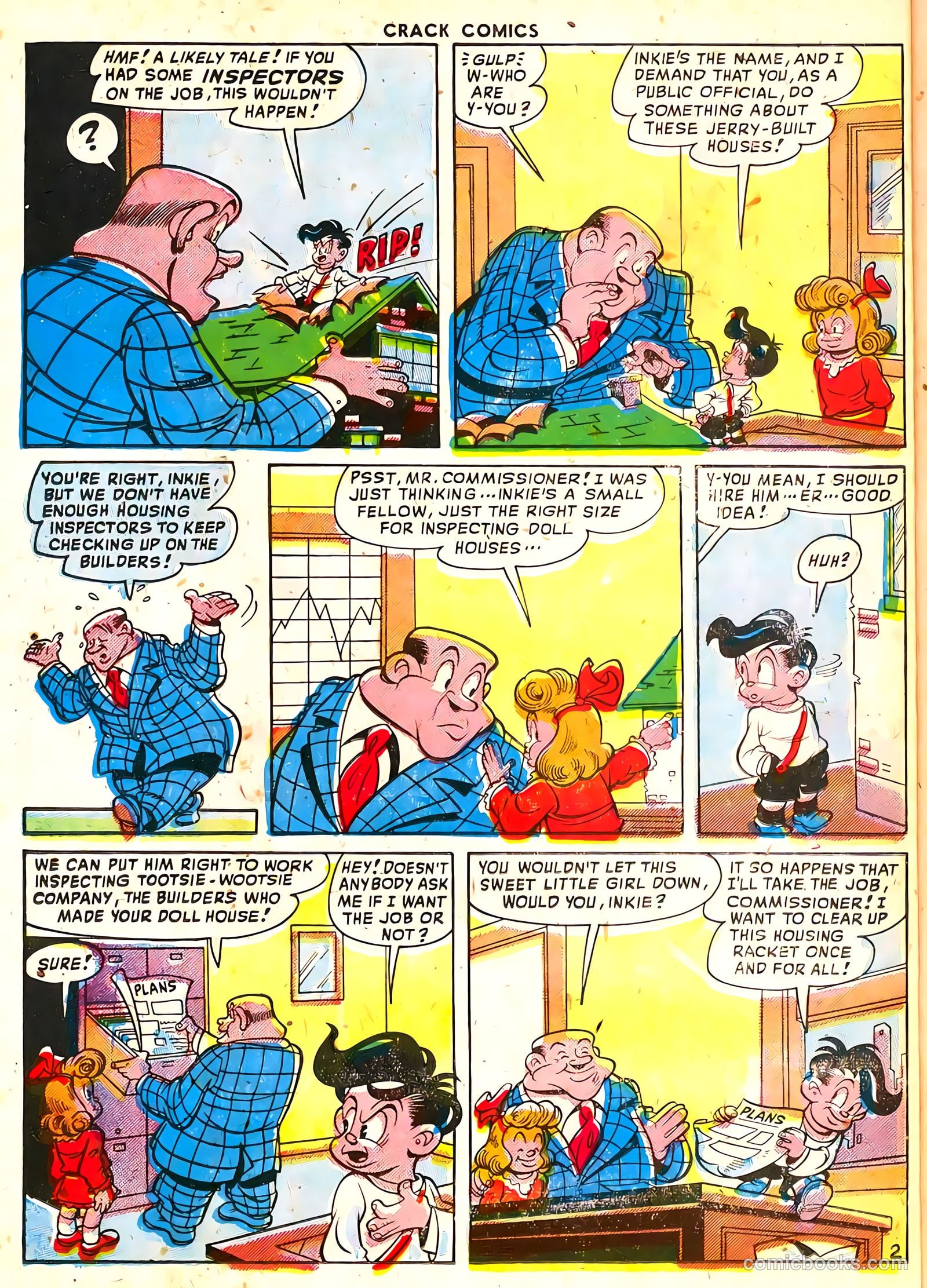 Crack Comics #60 (1949) — page 22 of 36