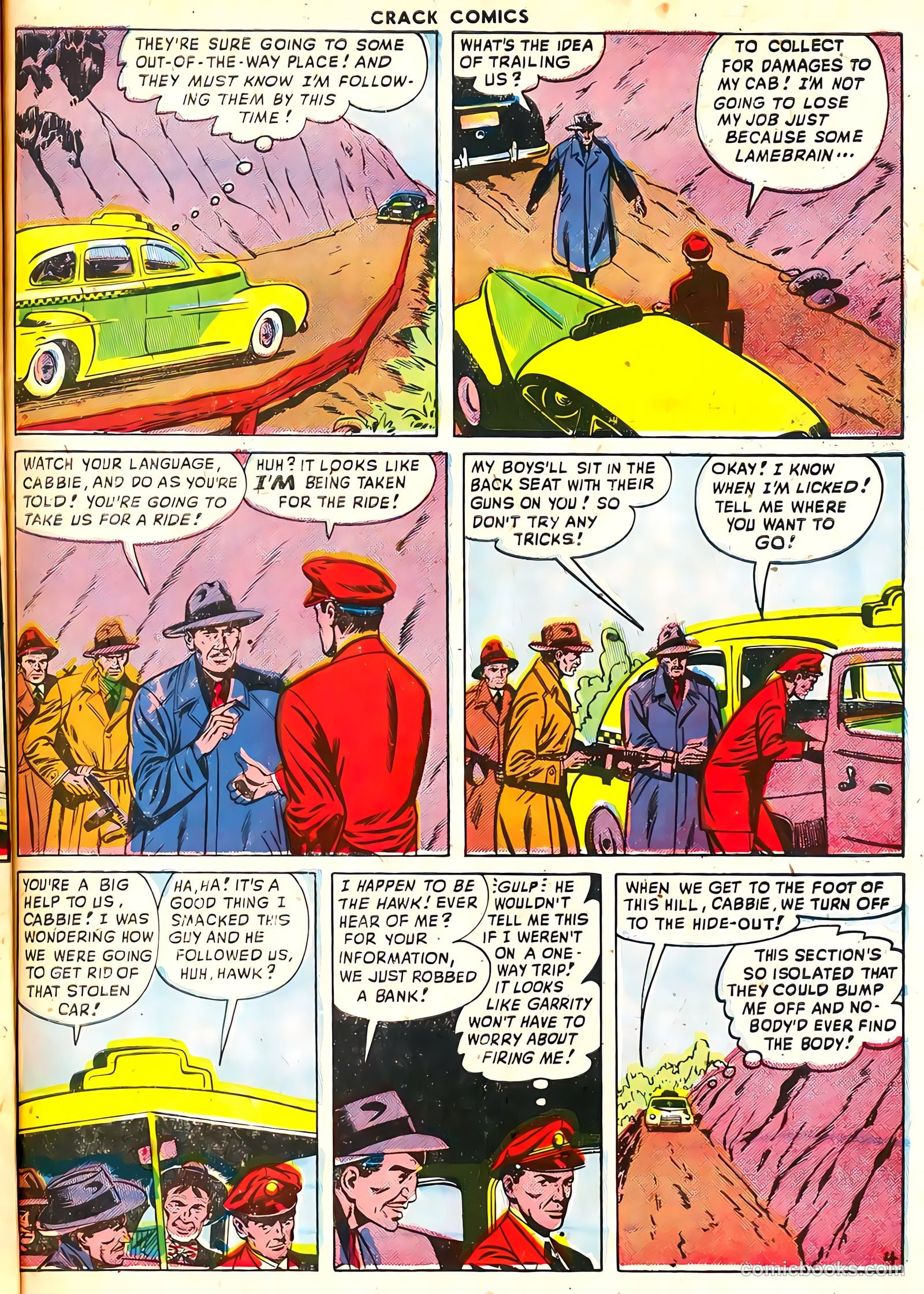 Crack Comics #60 (1949) — page 31 of 36