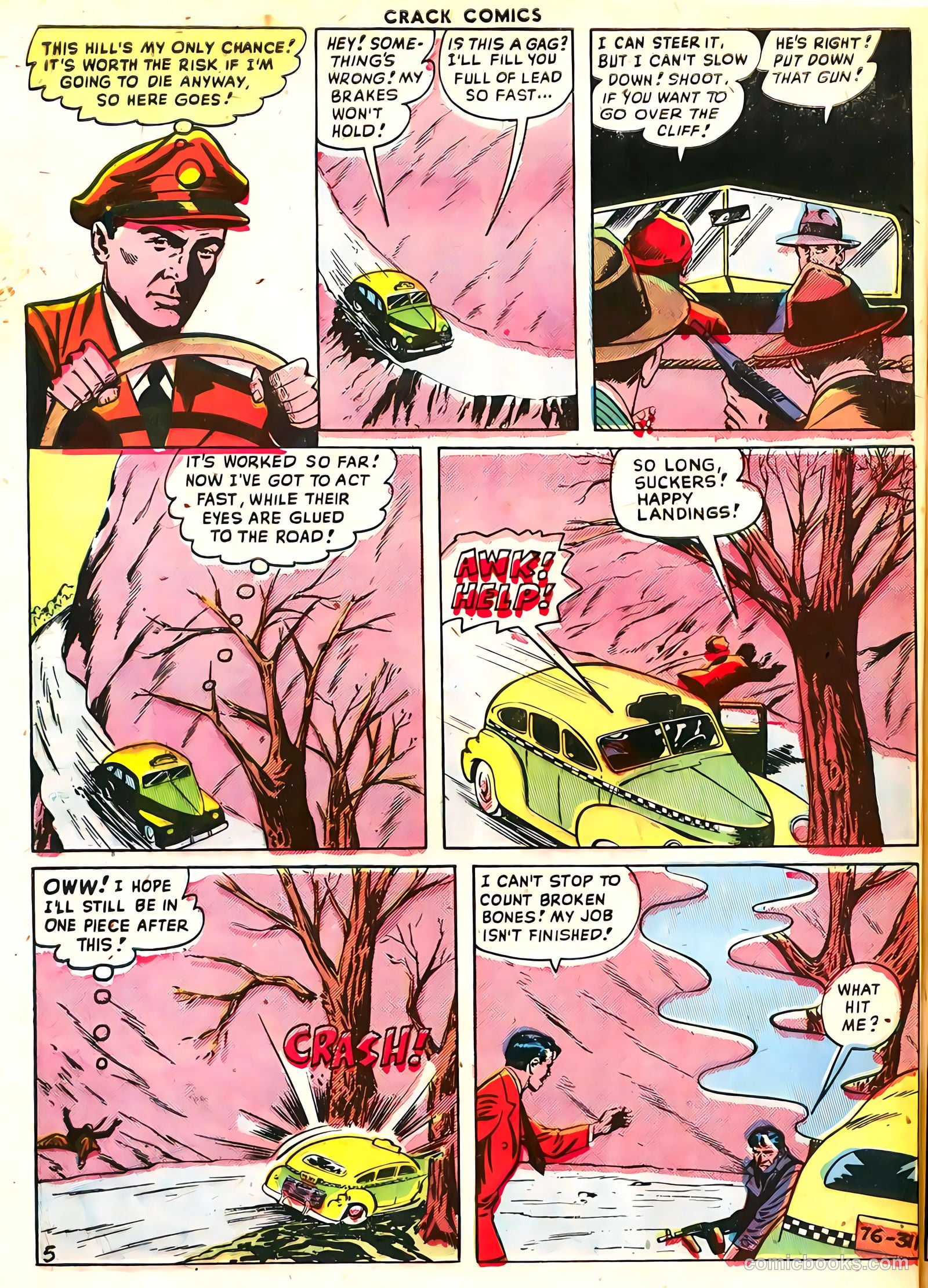 Crack Comics #60 (1949) — page 32 of 36