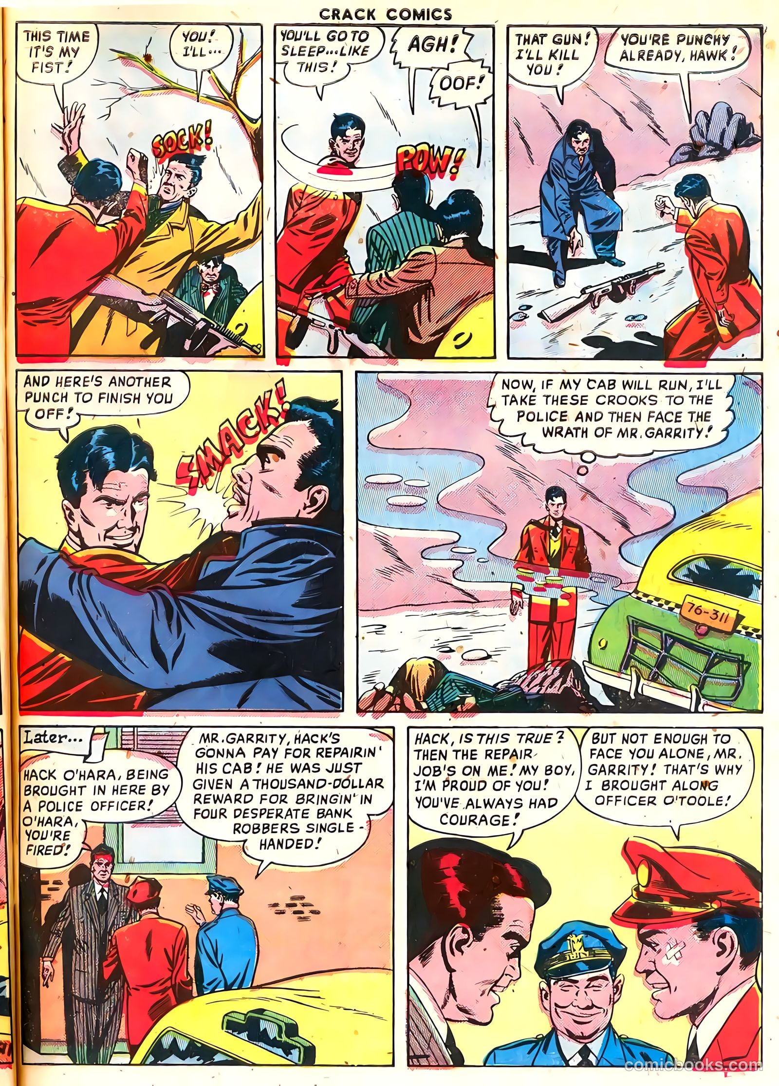 Crack Comics #60 (1949) — page 33 of 36