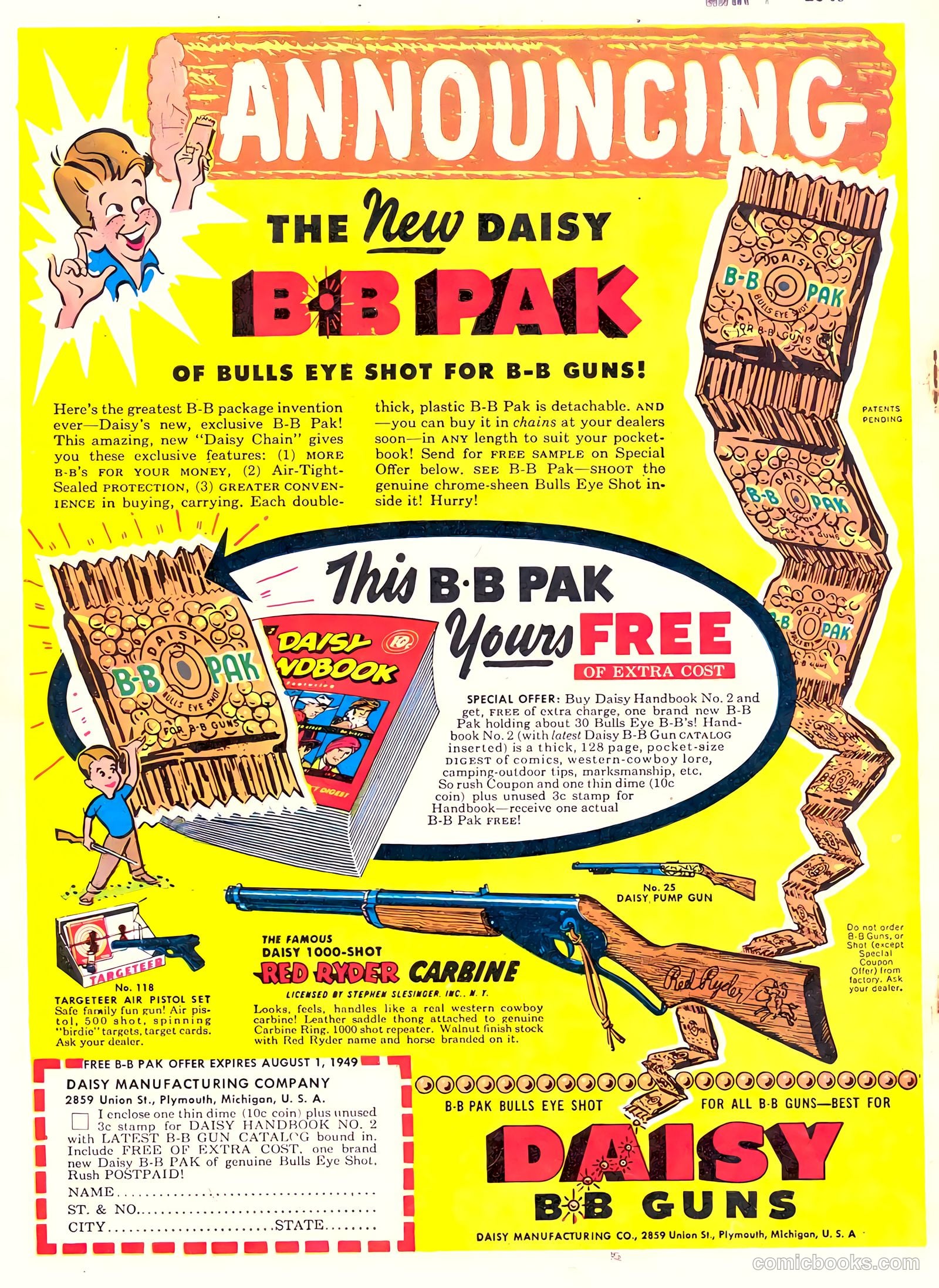 Crack Comics #60 (1949) — page 36 of 36