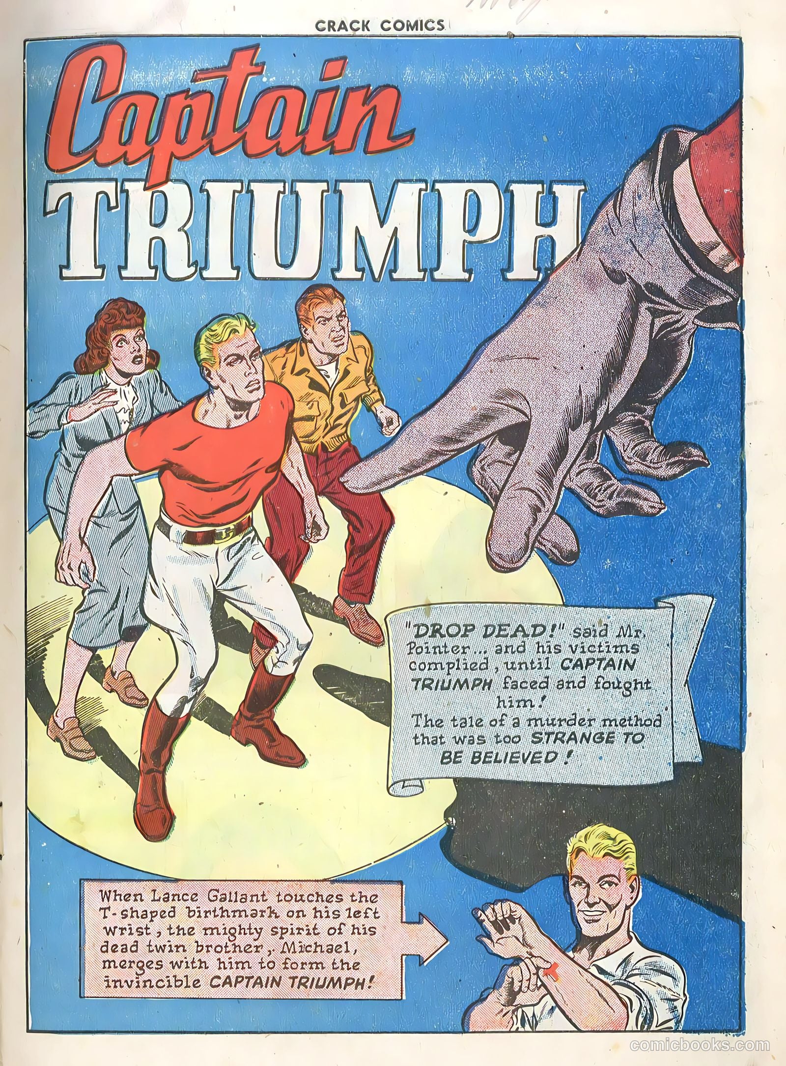 Crack Comics #61 (1949) — page 3 of 36