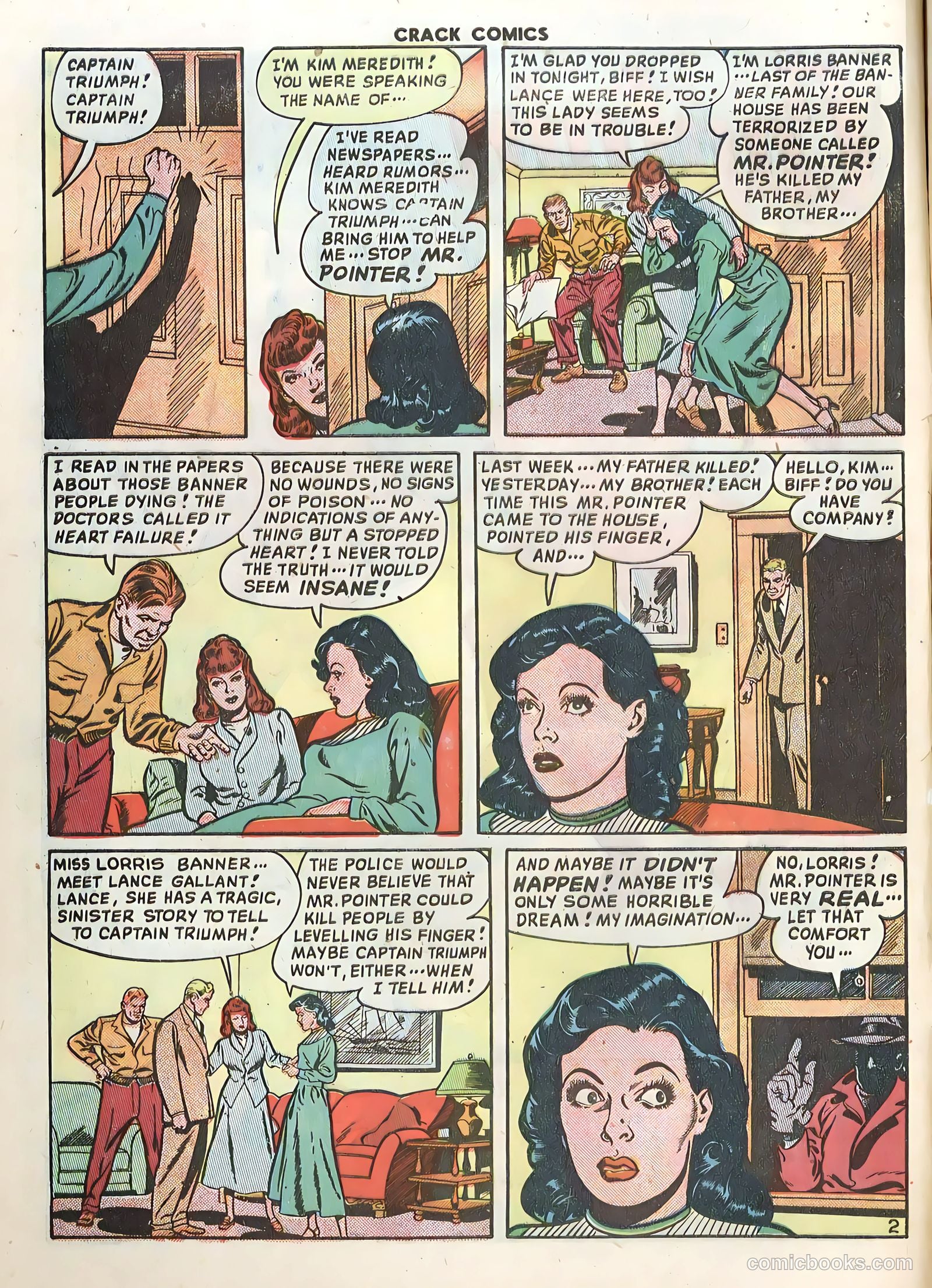 Crack Comics #61 (1949) — page 4 of 36