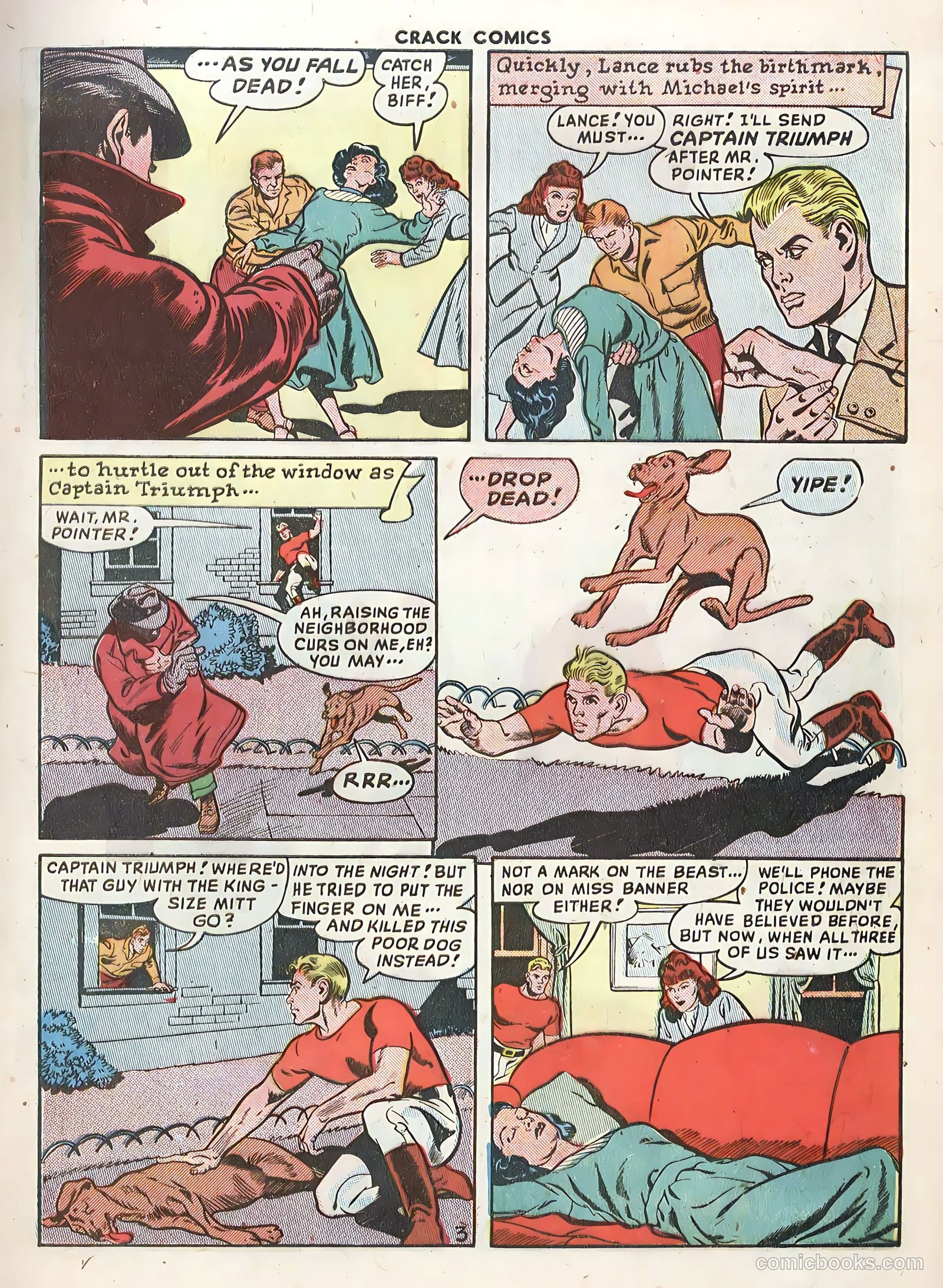Crack Comics #61 (1949) — page 5 of 36
