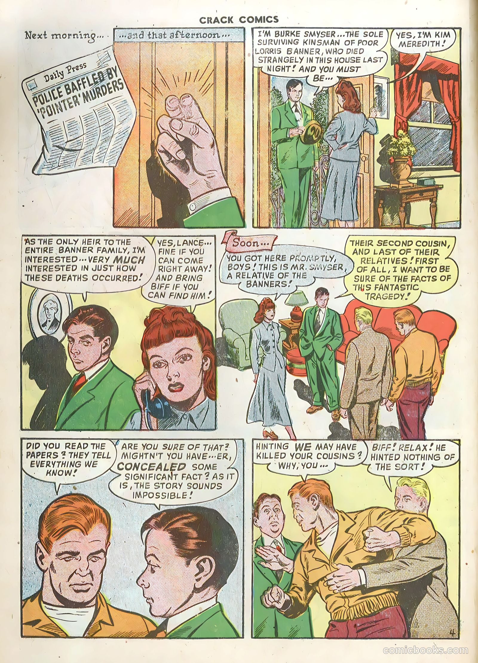 Crack Comics #61 (1949) — page 6 of 36