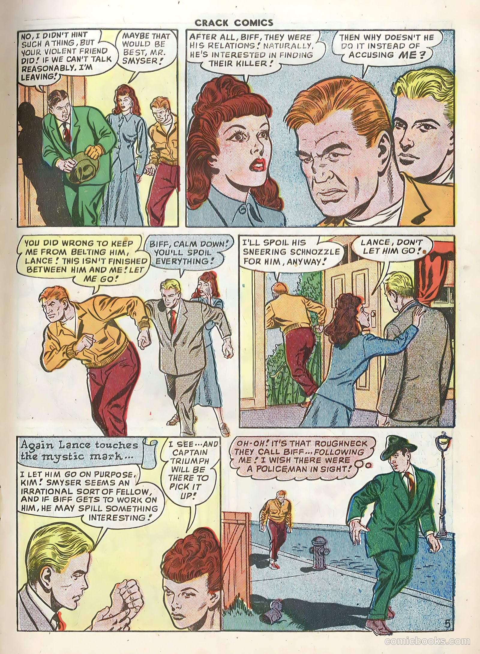 Crack Comics #61 (1949) — page 7 of 36
