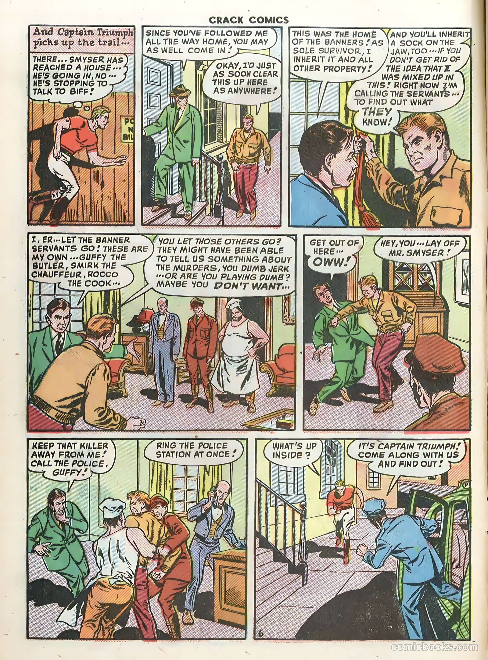 Crack Comics #61 (1949) — page 8 of 36