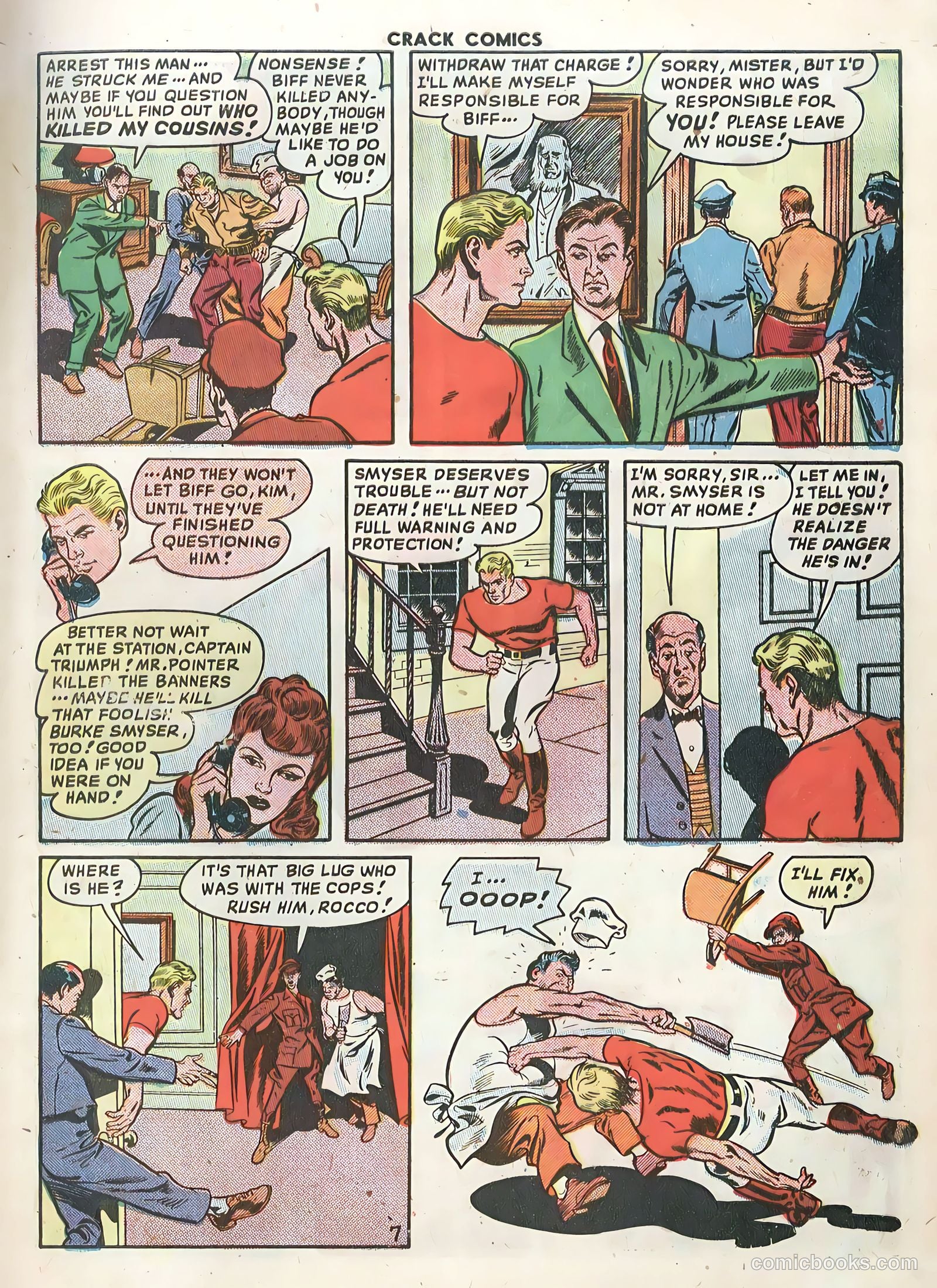Crack Comics #61 (1949) — page 9 of 36