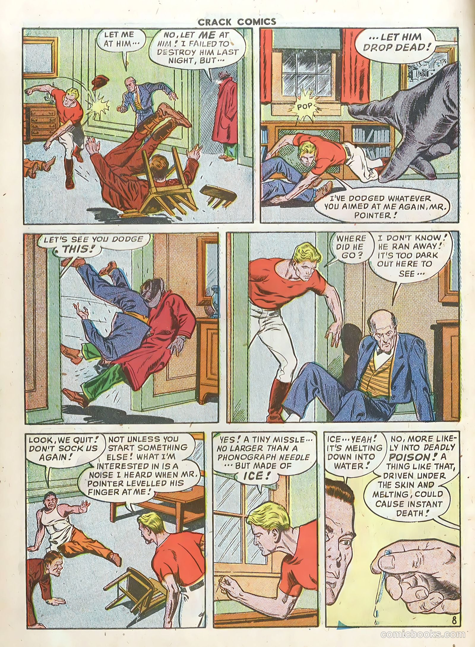 Crack Comics #61 (1949) — page 10 of 36