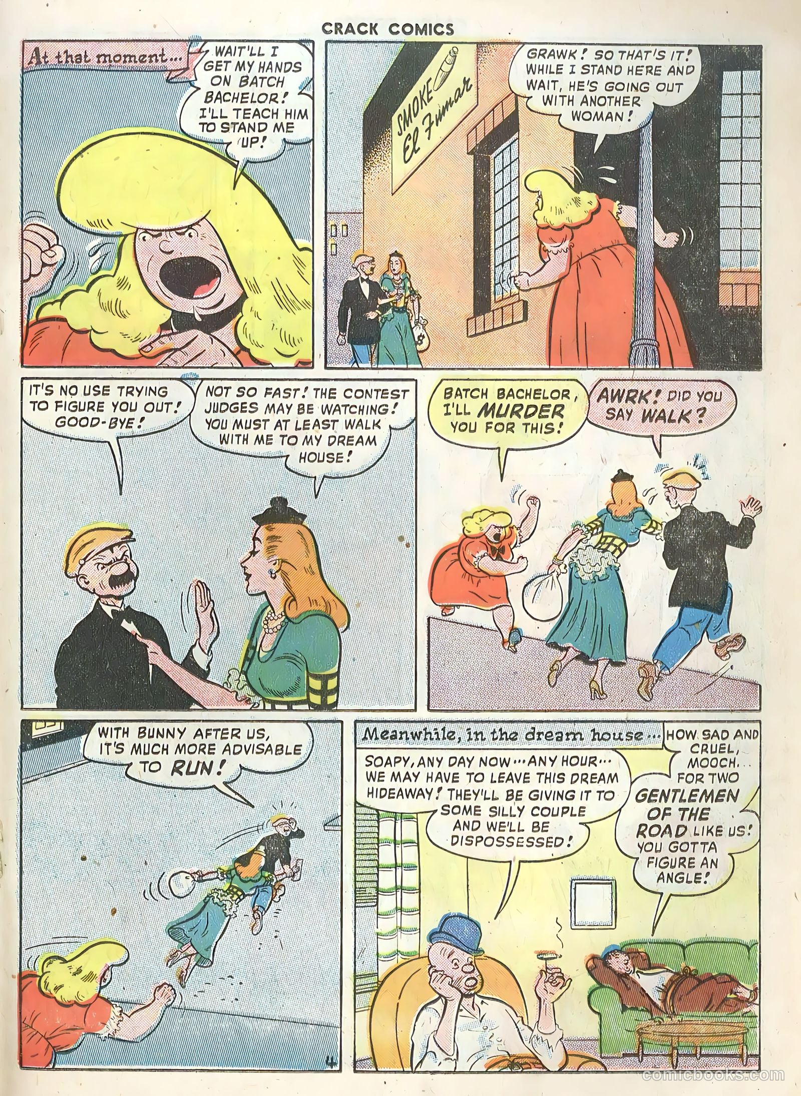 Crack Comics #61 (1949) — page 19 of 36