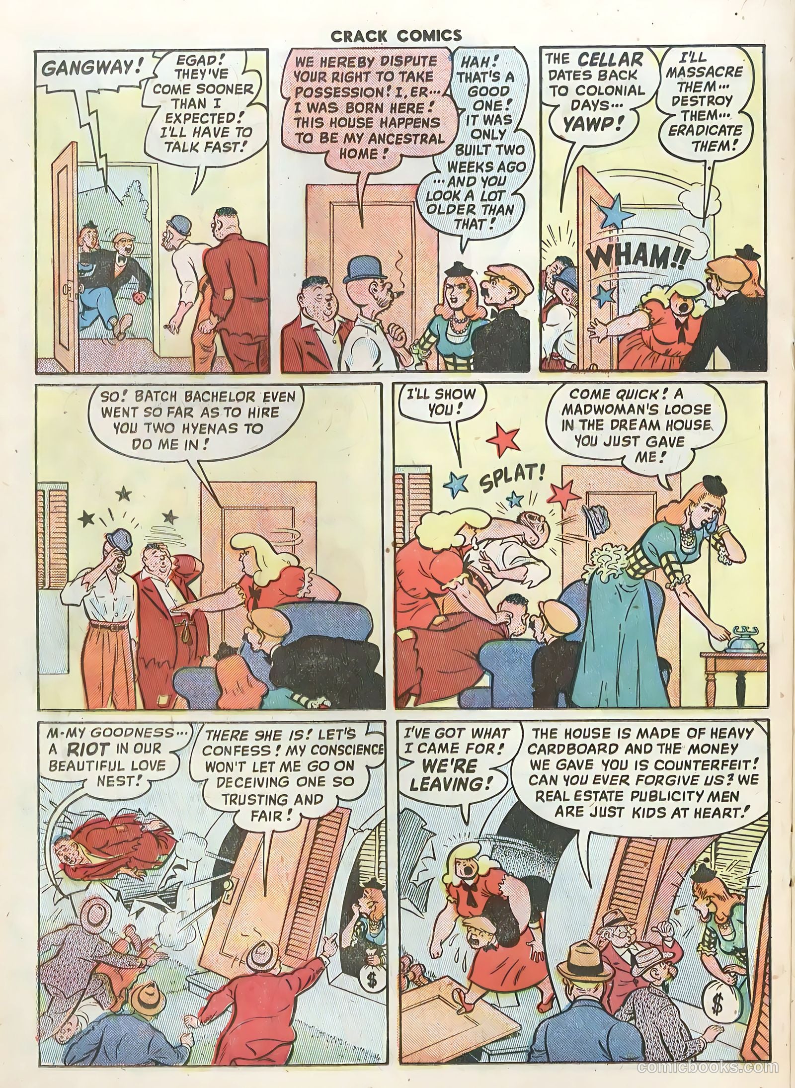 Crack Comics #61 (1949) — page 20 of 36
