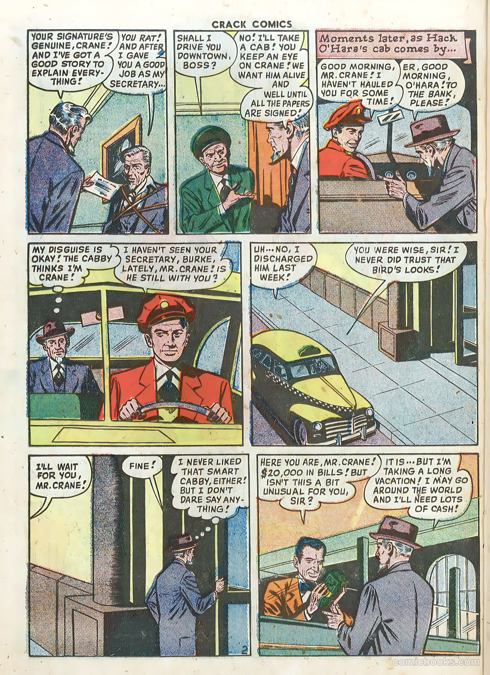 Crack Comics #61 (1949) — page 22 of 36