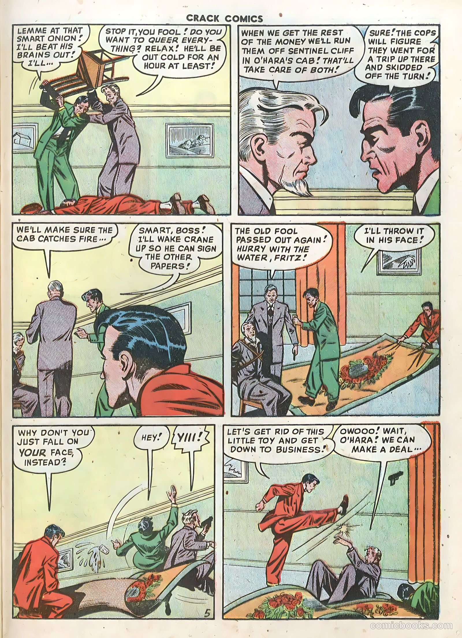 Crack Comics #61 (1949) — page 25 of 36
