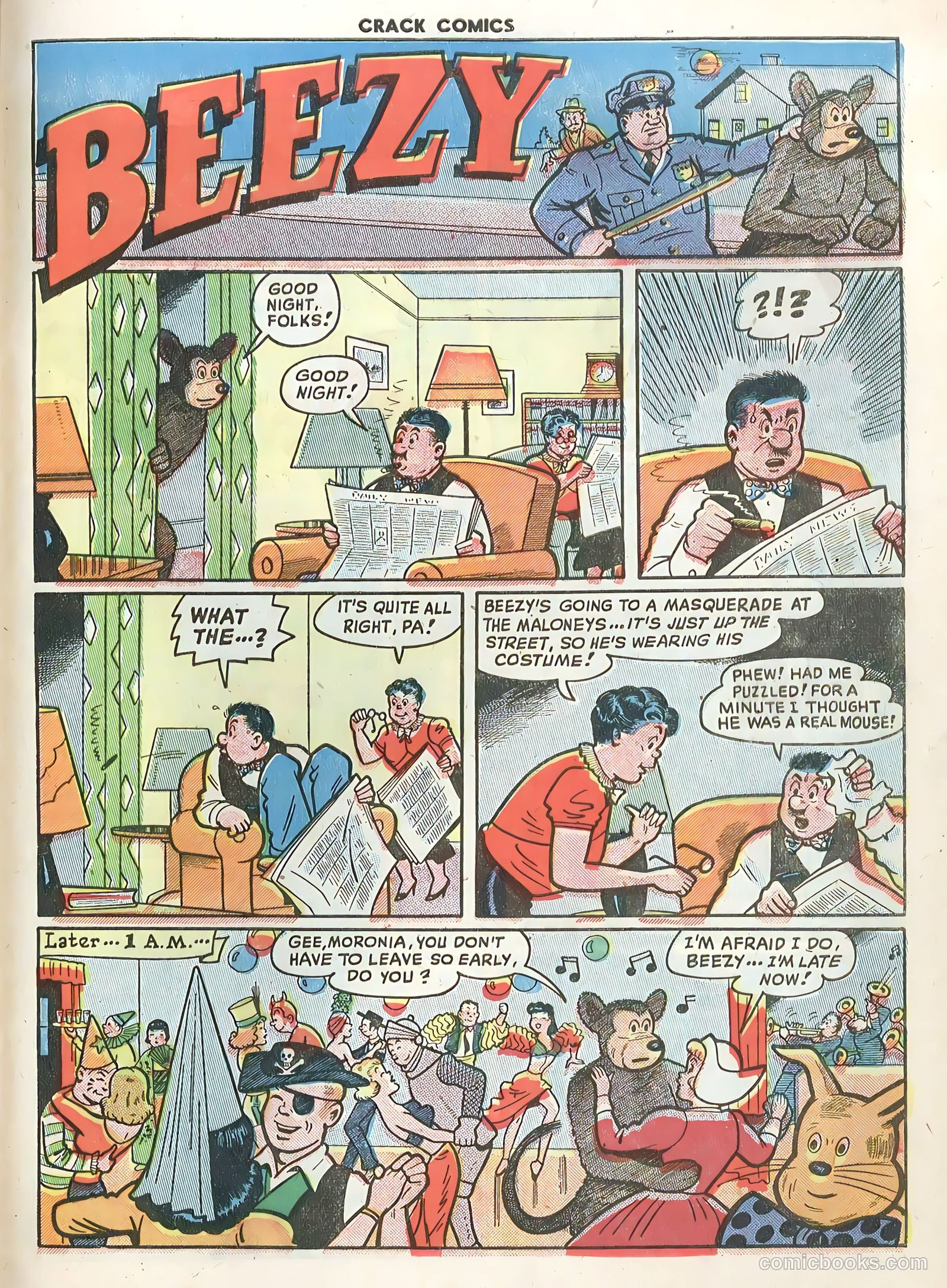Crack Comics #61 (1949) — page 29 of 36