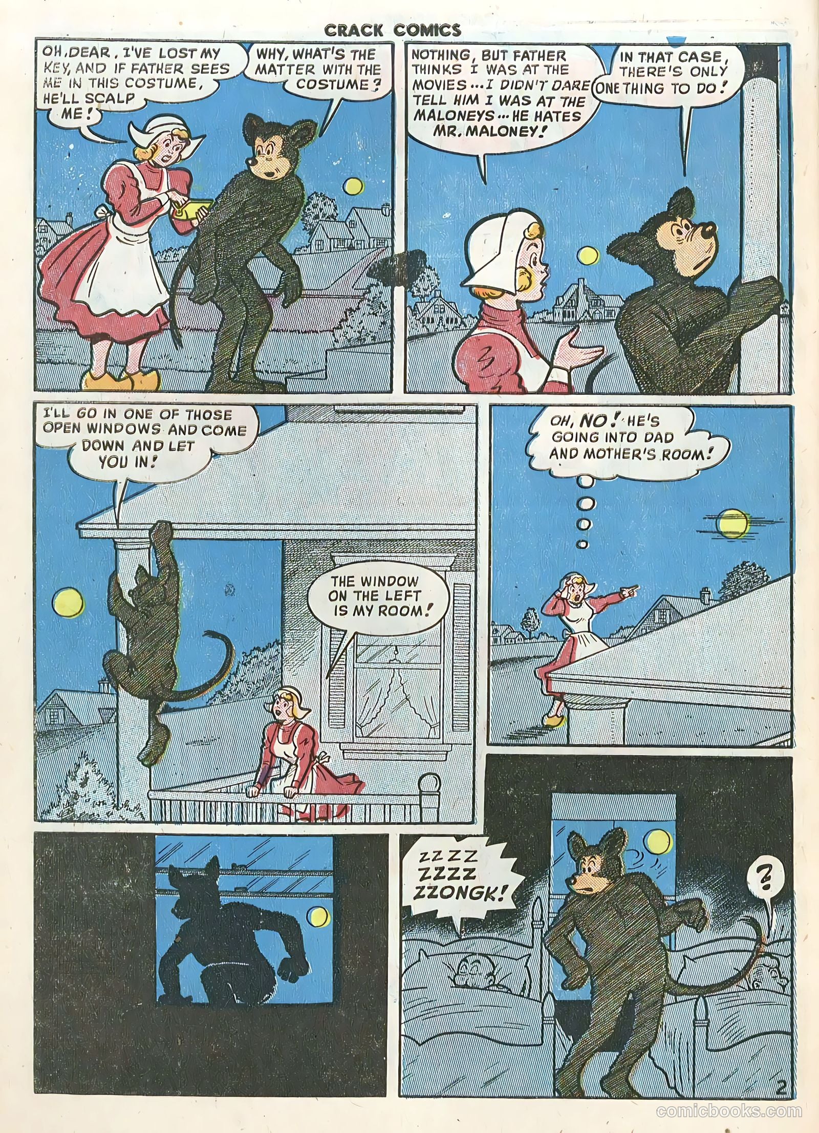 Crack Comics #61 (1949) — page 30 of 36
