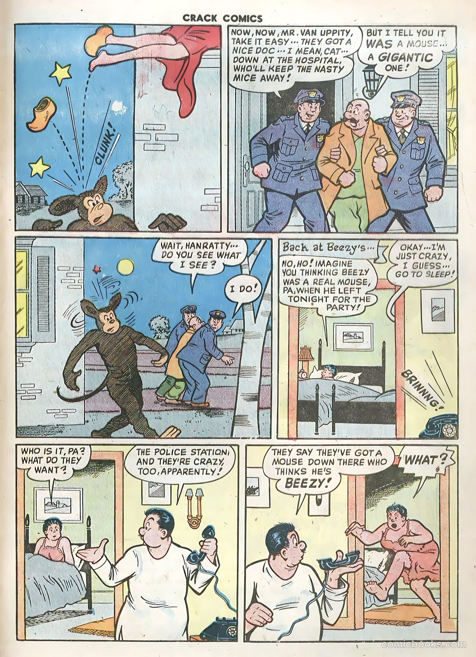 Crack Comics #61 (1949) — page 33 of 36